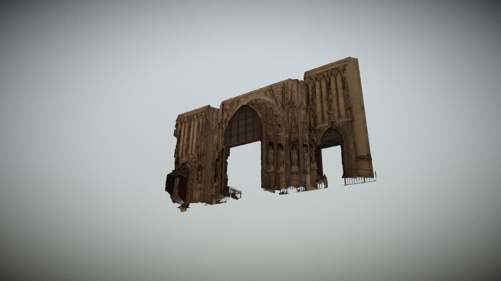 Eglise Saint Merri  1515-1612 3D Model