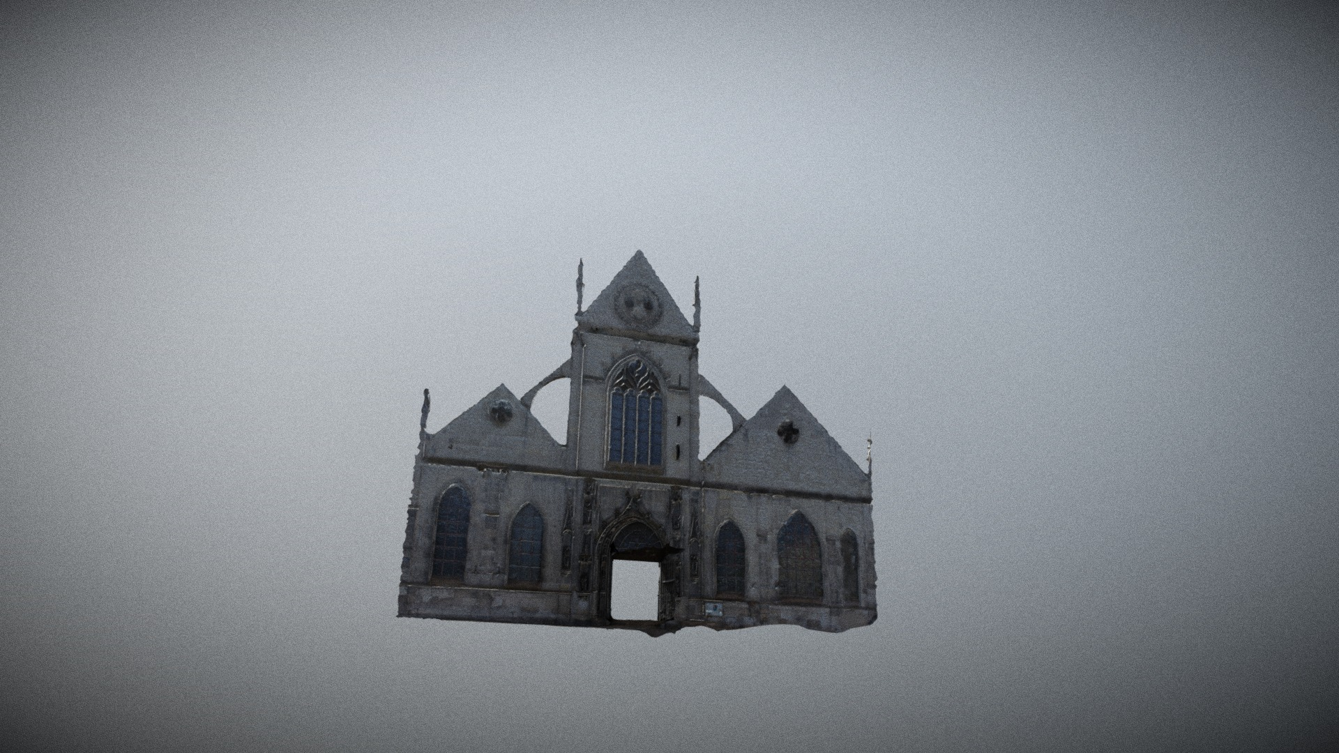 Eglise Saint Nicolas Des Champs  XII  3D Model