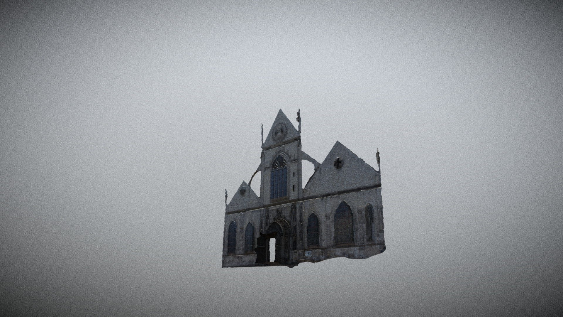 Eglise Saint Nicolas Des Champs XII 3D Model