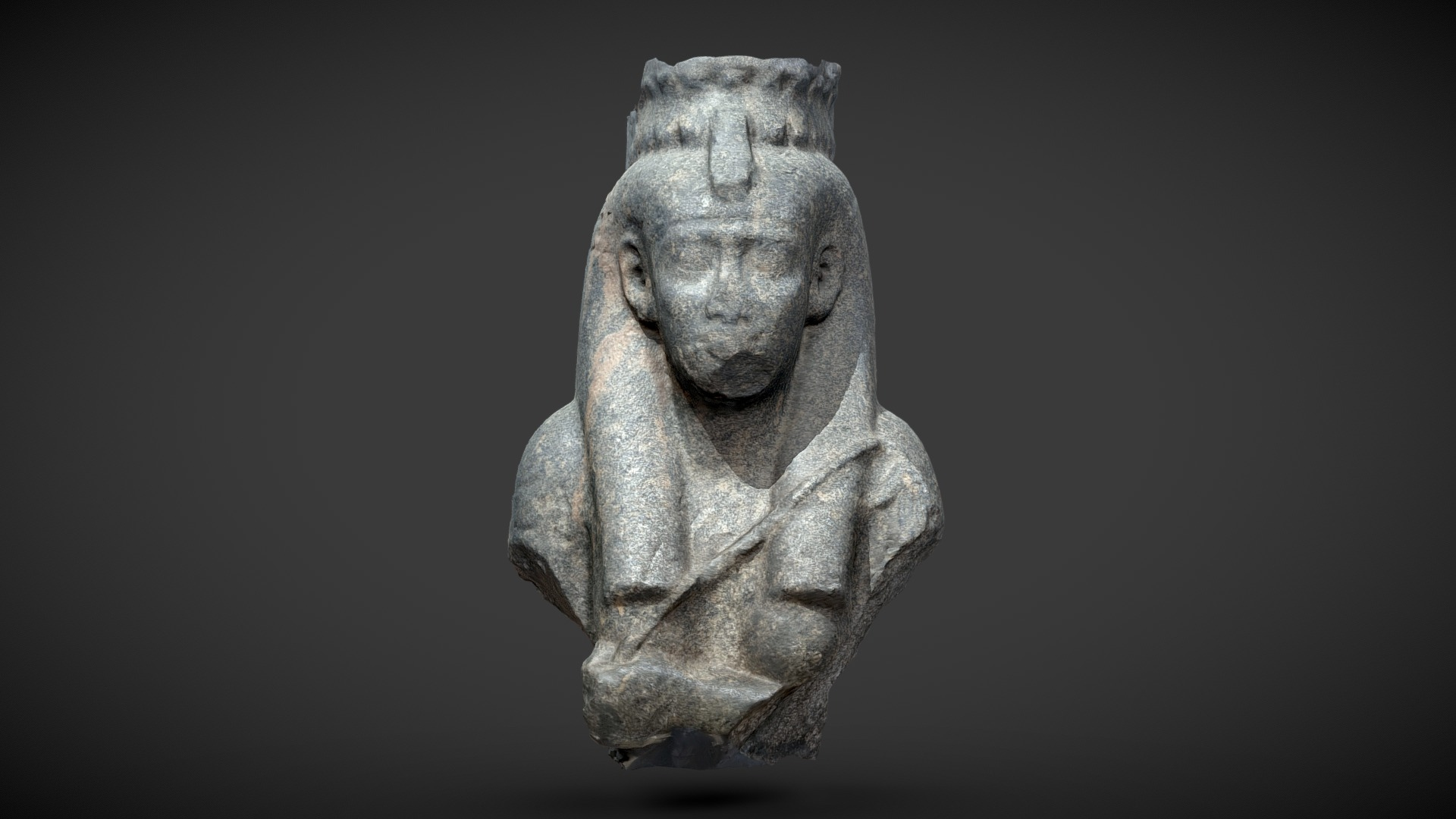 Egyptian Statue QUICK SCAN 3D Model