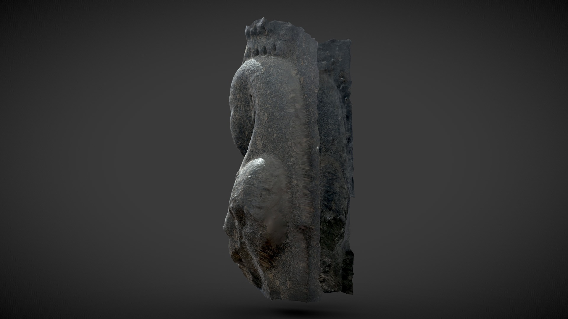 Egyptian Statue QUICK SCAN 3D Model
