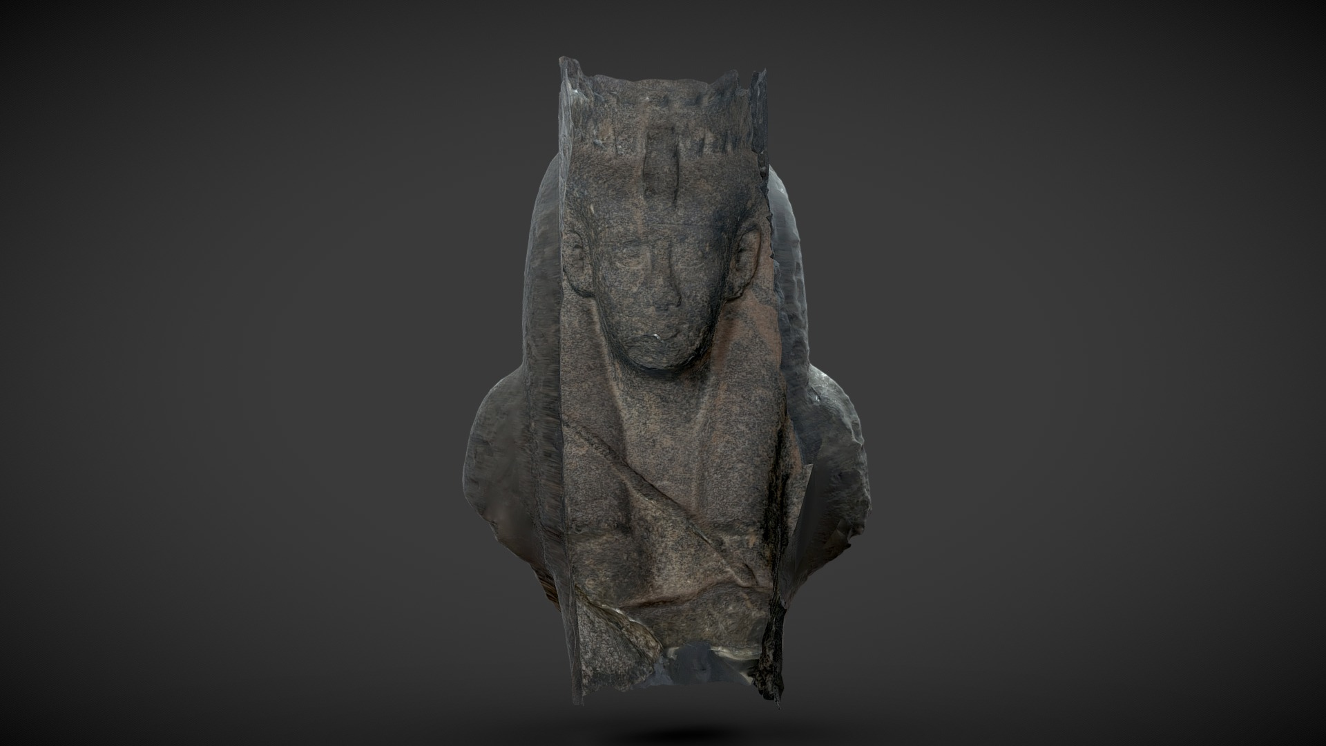Egyptian Statue QUICK SCAN 3D Model