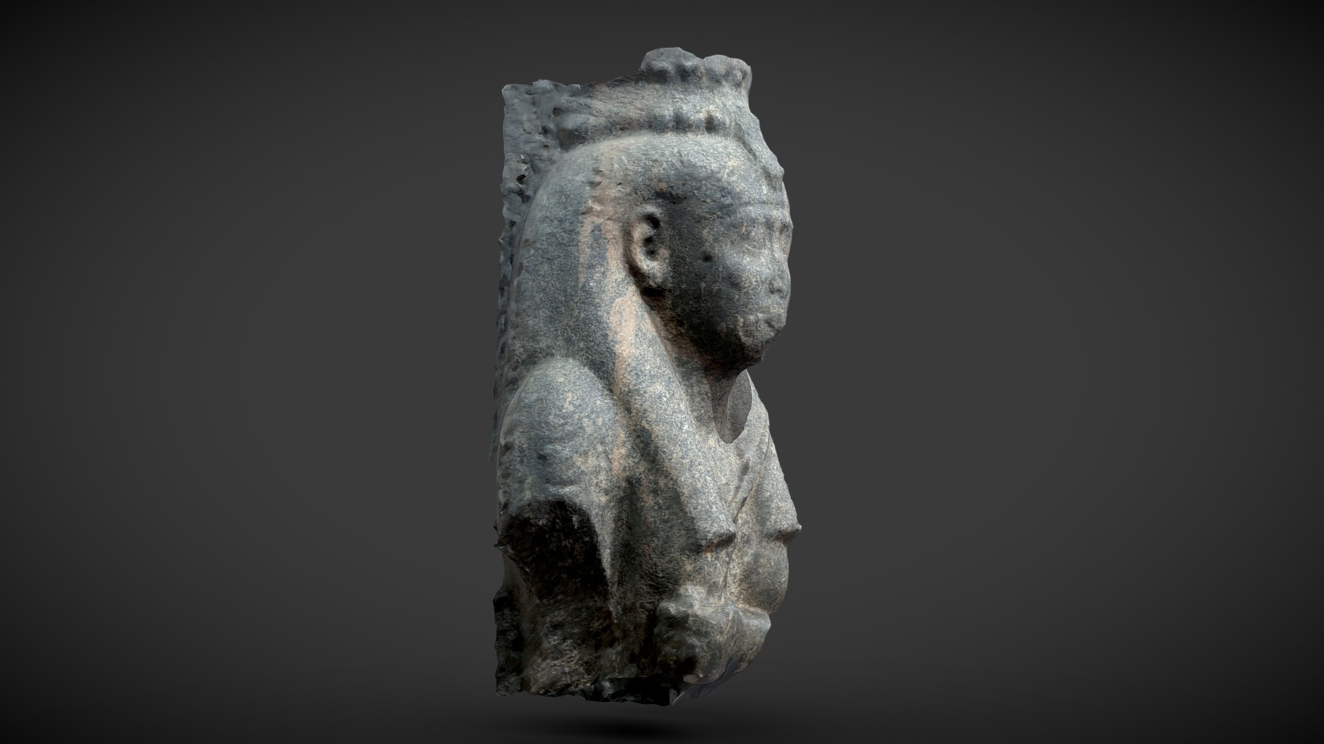 Egyptian Statue QUICK SCAN 3D Model