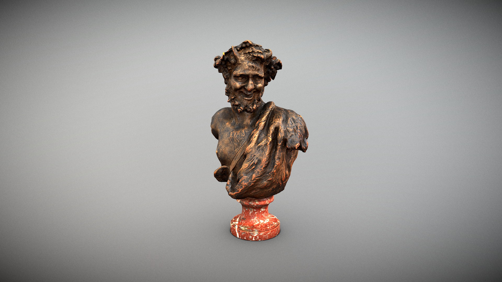 Faune - Scanned Sculpture 3D Model