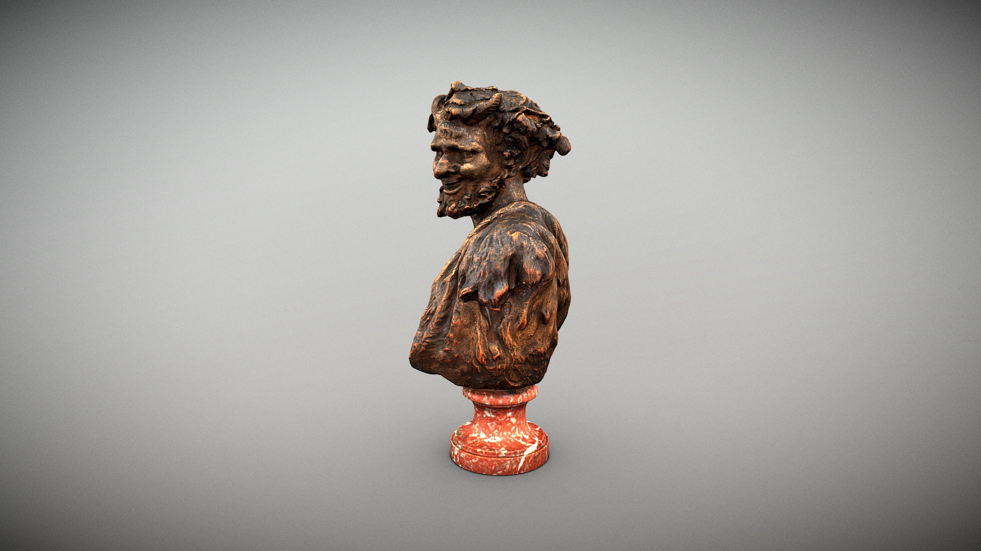 Faune - Scanned Sculpture 3D Model