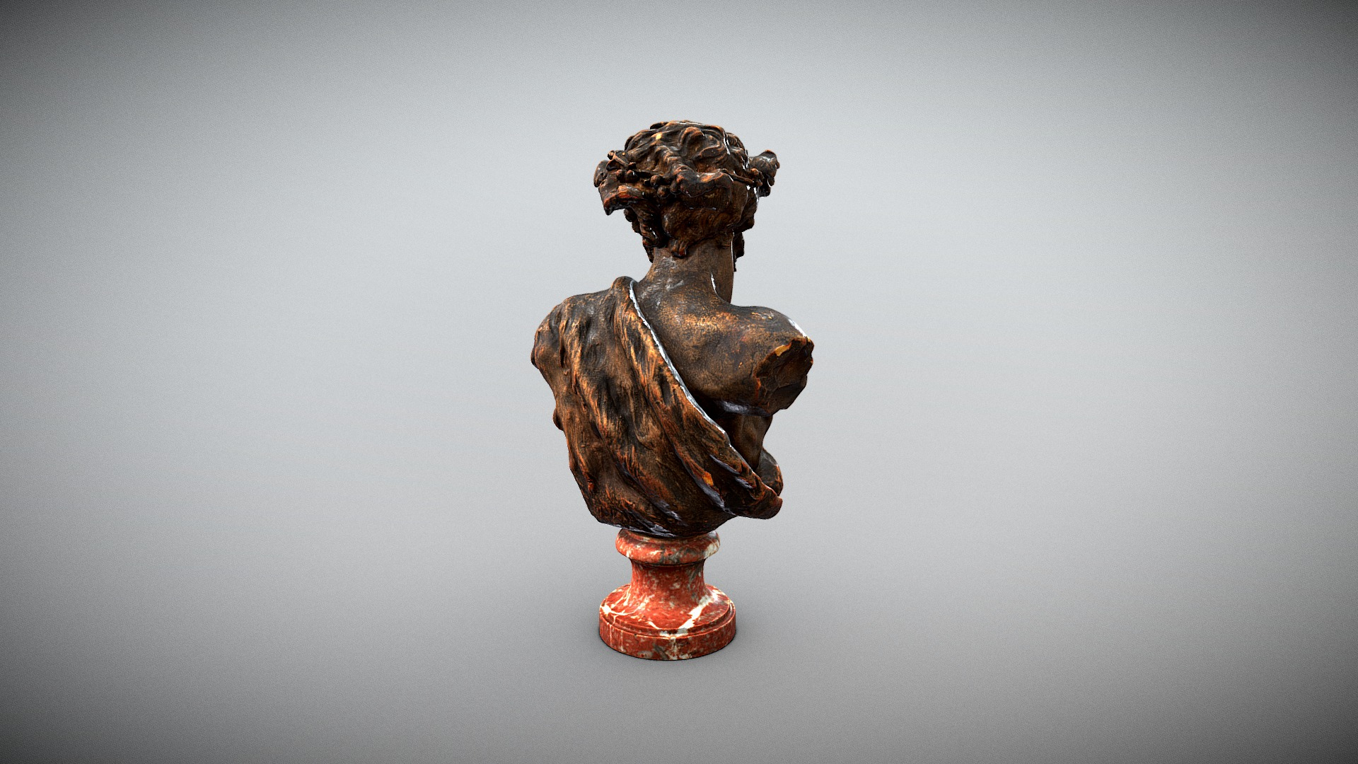 Faune - Scanned Sculpture 3D Model