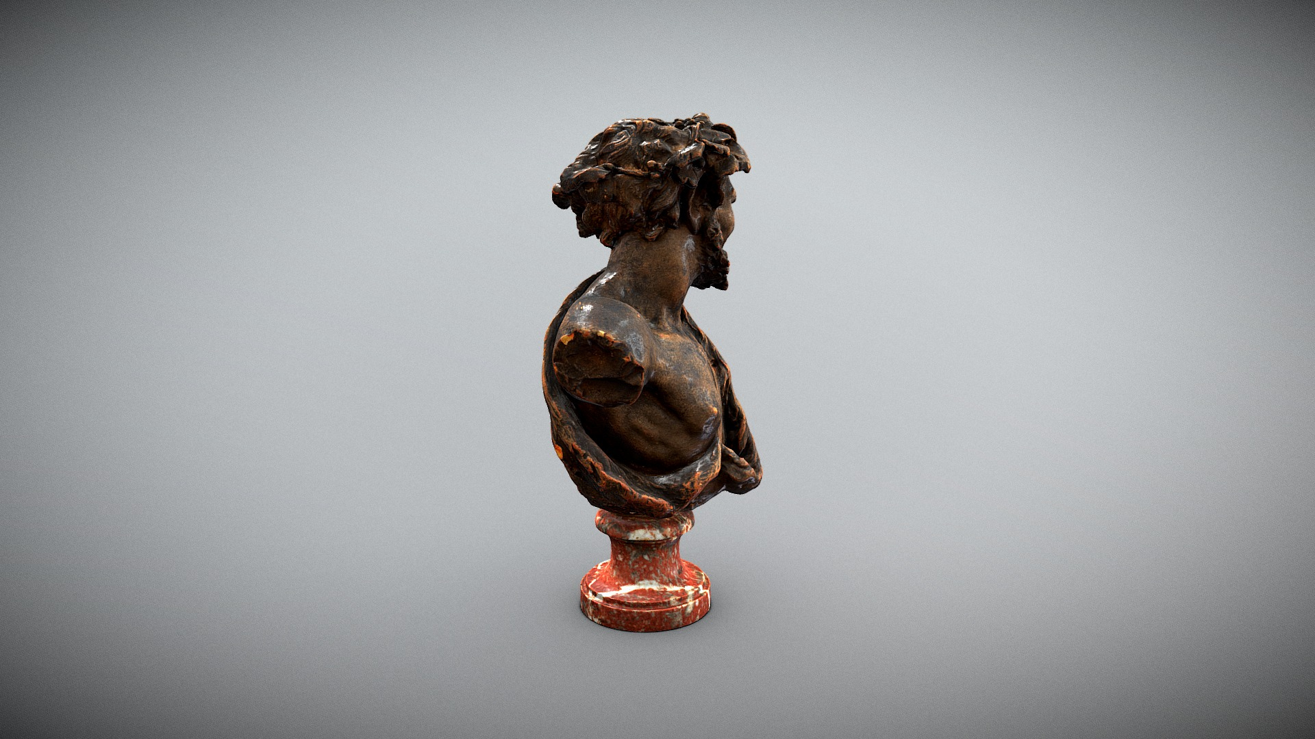 Faune - Scanned Sculpture 3D Model