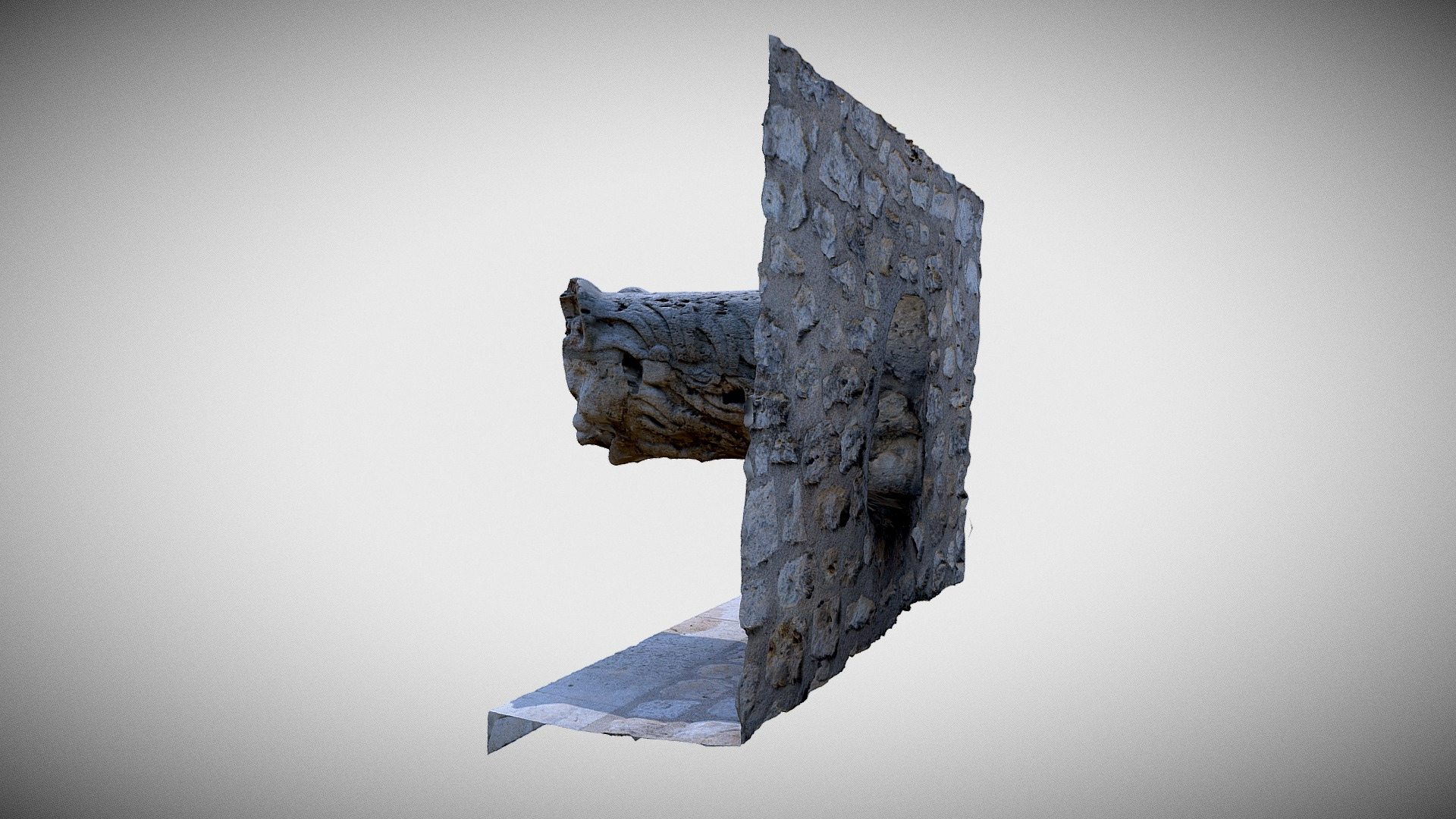Fontaine Saint-Martin Blois  Quick Scan  3D Model