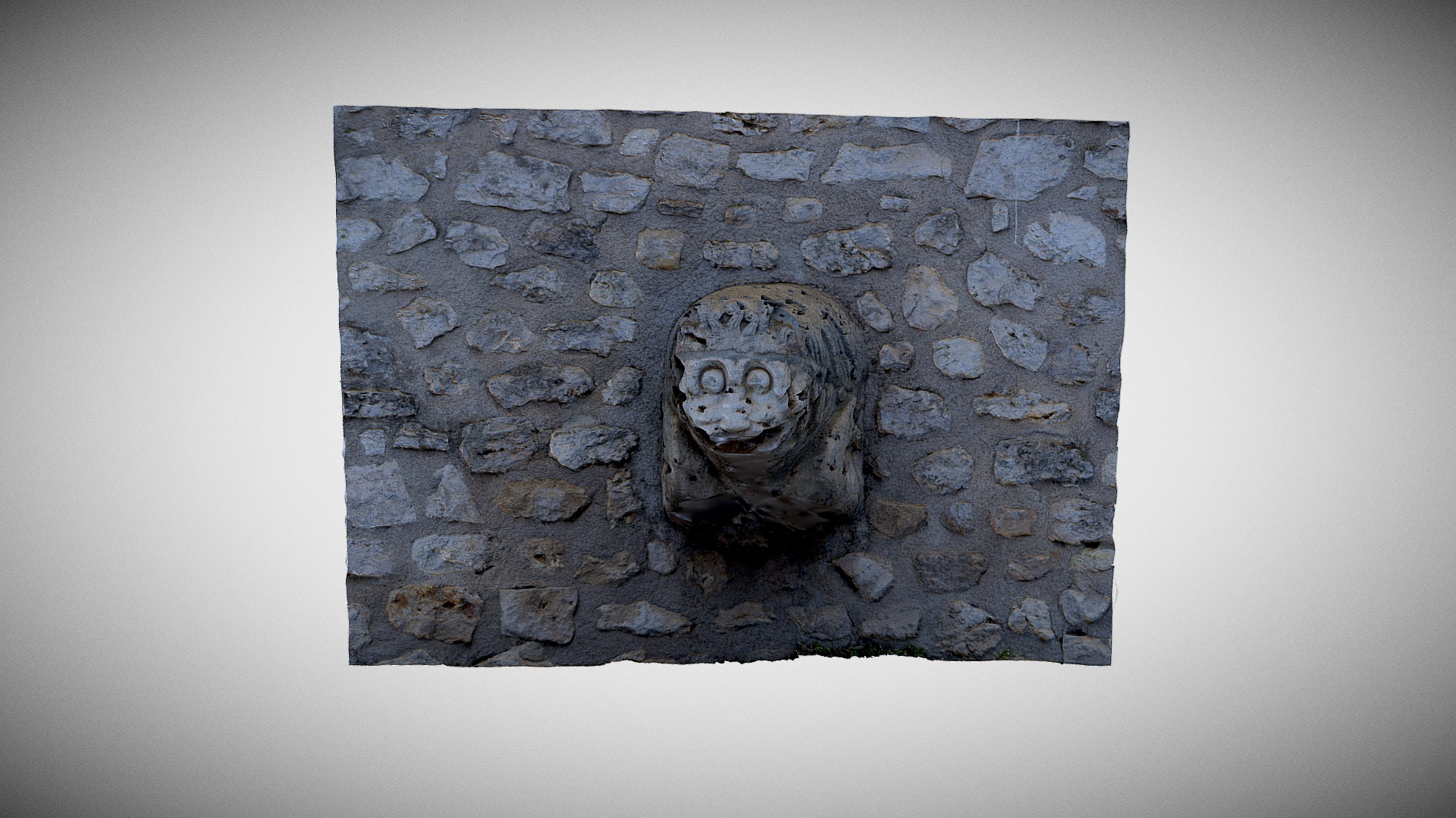 Fontaine Saint-Martin Blois  Quick Scan  3D Model