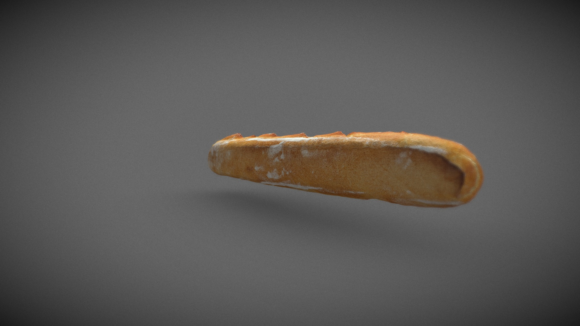 French Baguette scan &quot La Rustique&quot 3D Model