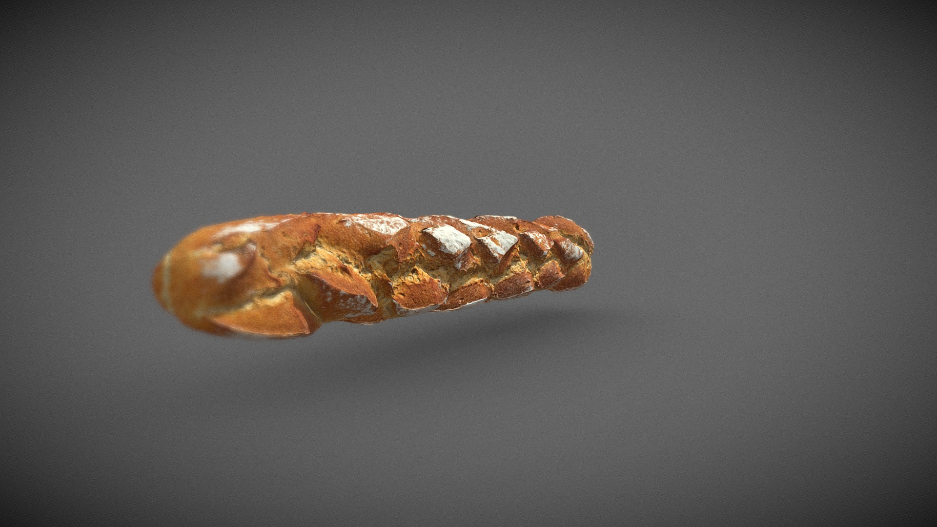 French Baguette scan &quot La Rustique&quot 3D Model