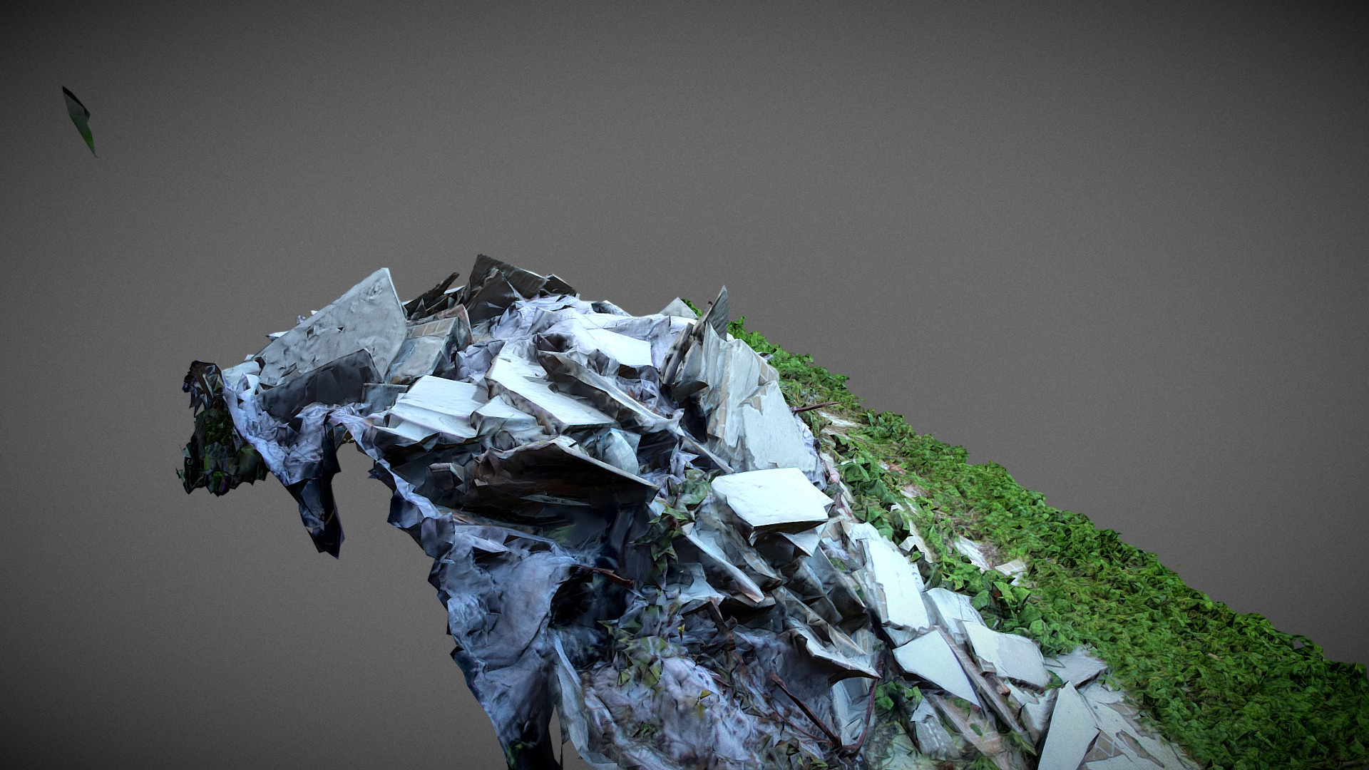 Garbages Pile quick scan 3D Model