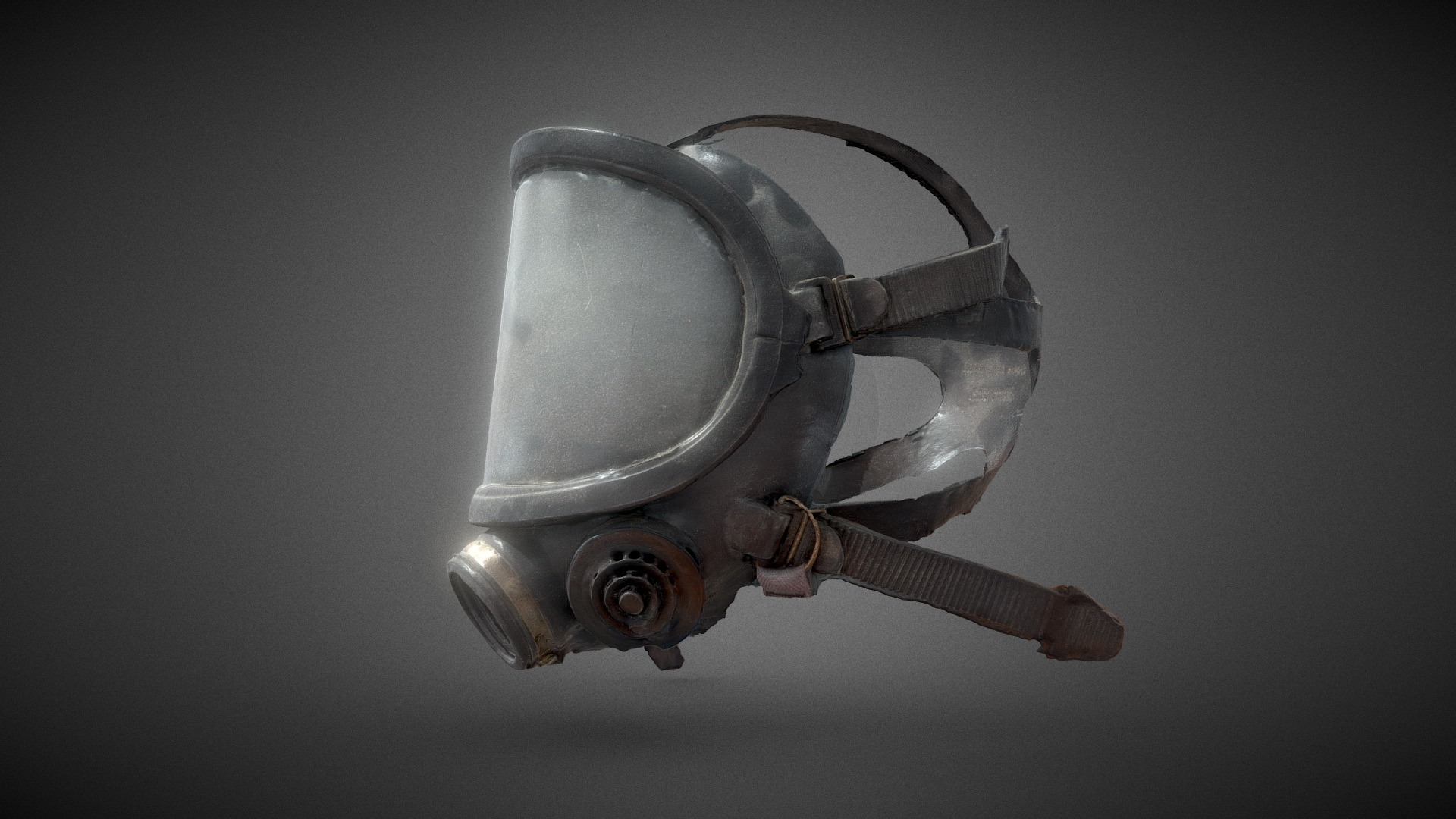 Gaz Mask - 3D Scan 3D Model