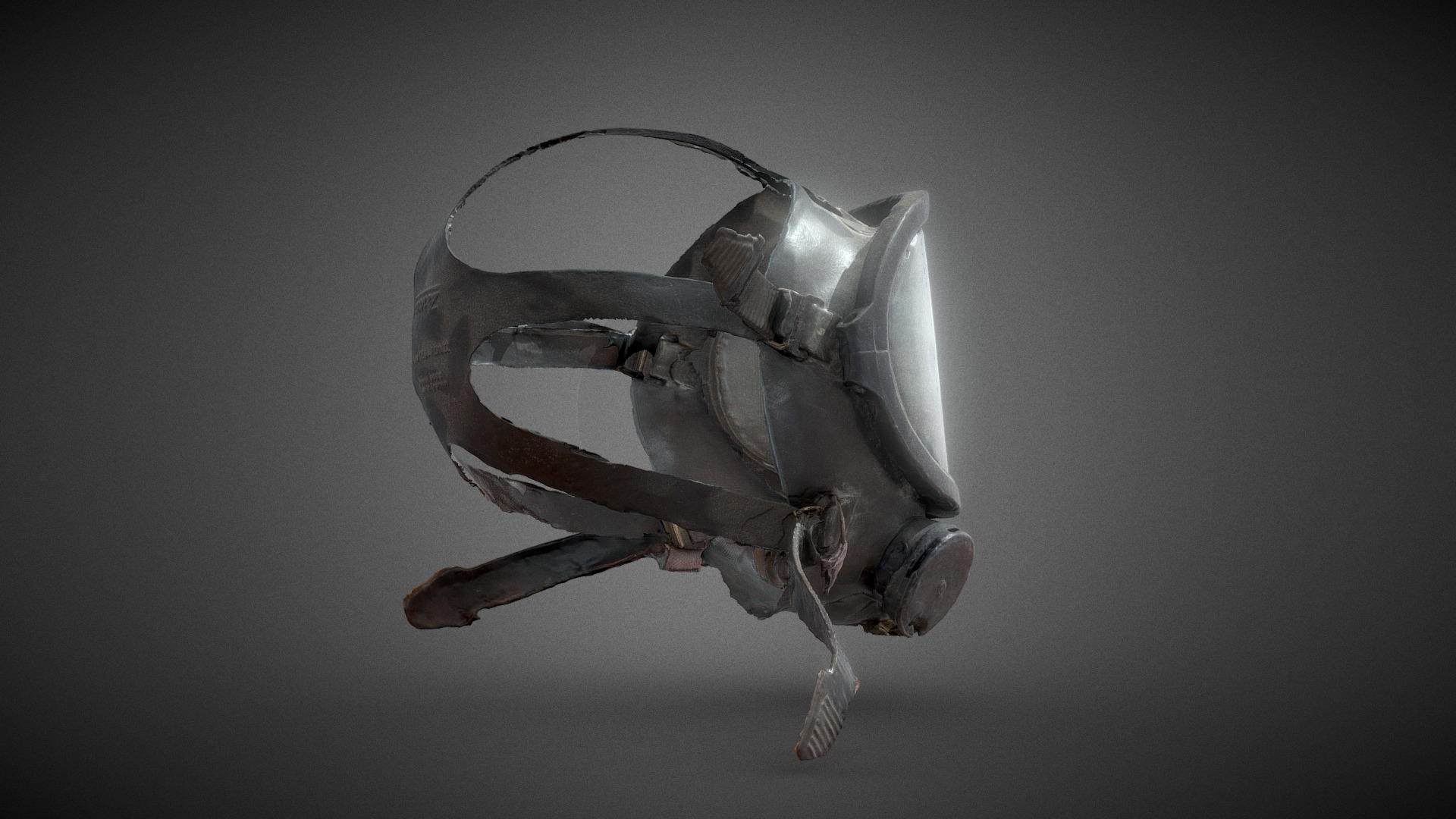 Gaz Mask - 3D Scan 3D Model