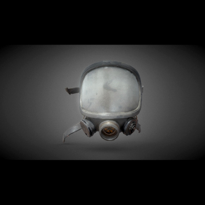 Gaz Mask - 3D Scan