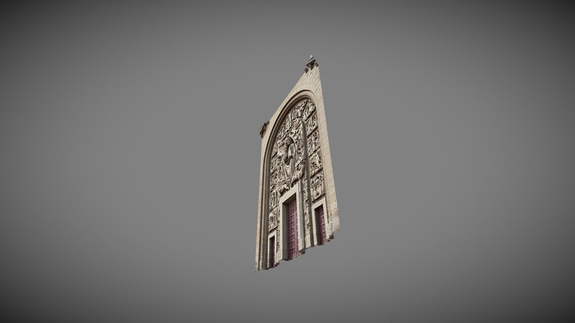 &Eacuteglise du Sacr&eacute-C&oeligur de Gentilly 3D Model