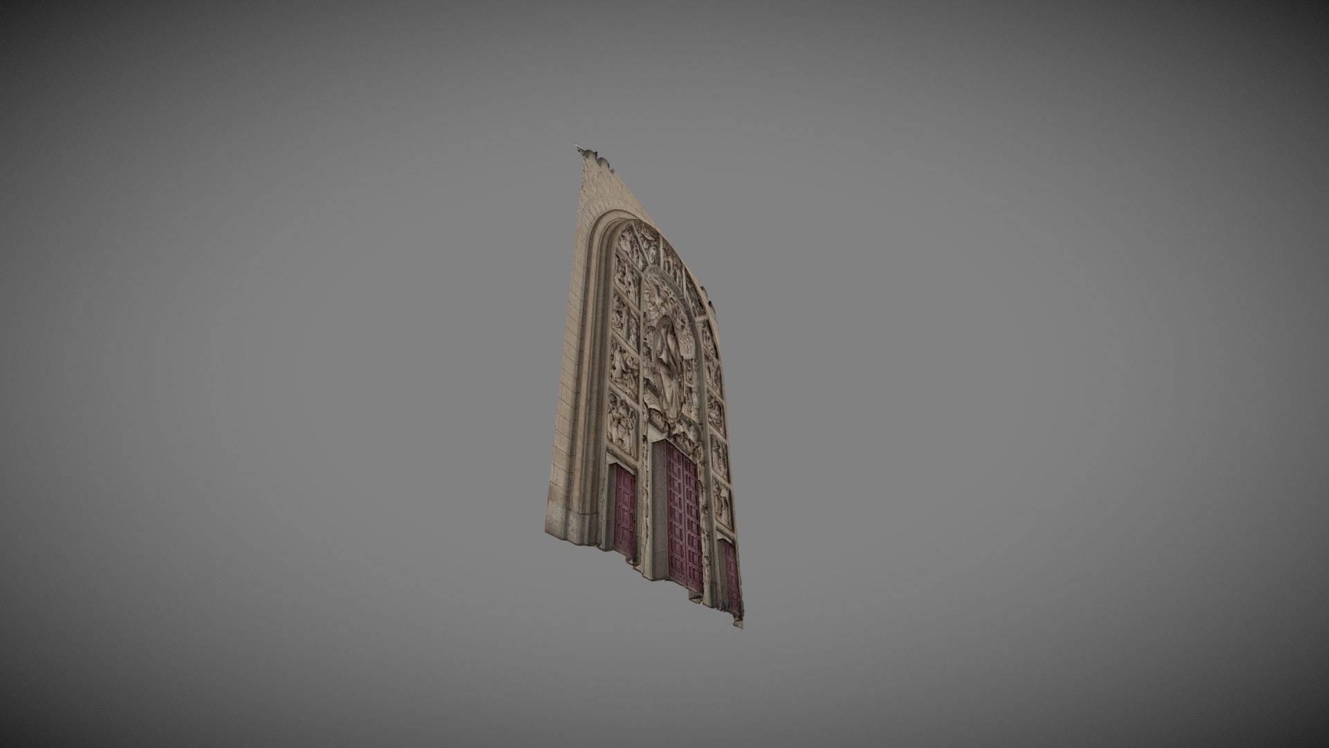 &Eacuteglise du Sacr&eacute-C&oeligur de Gentilly 3D Model
