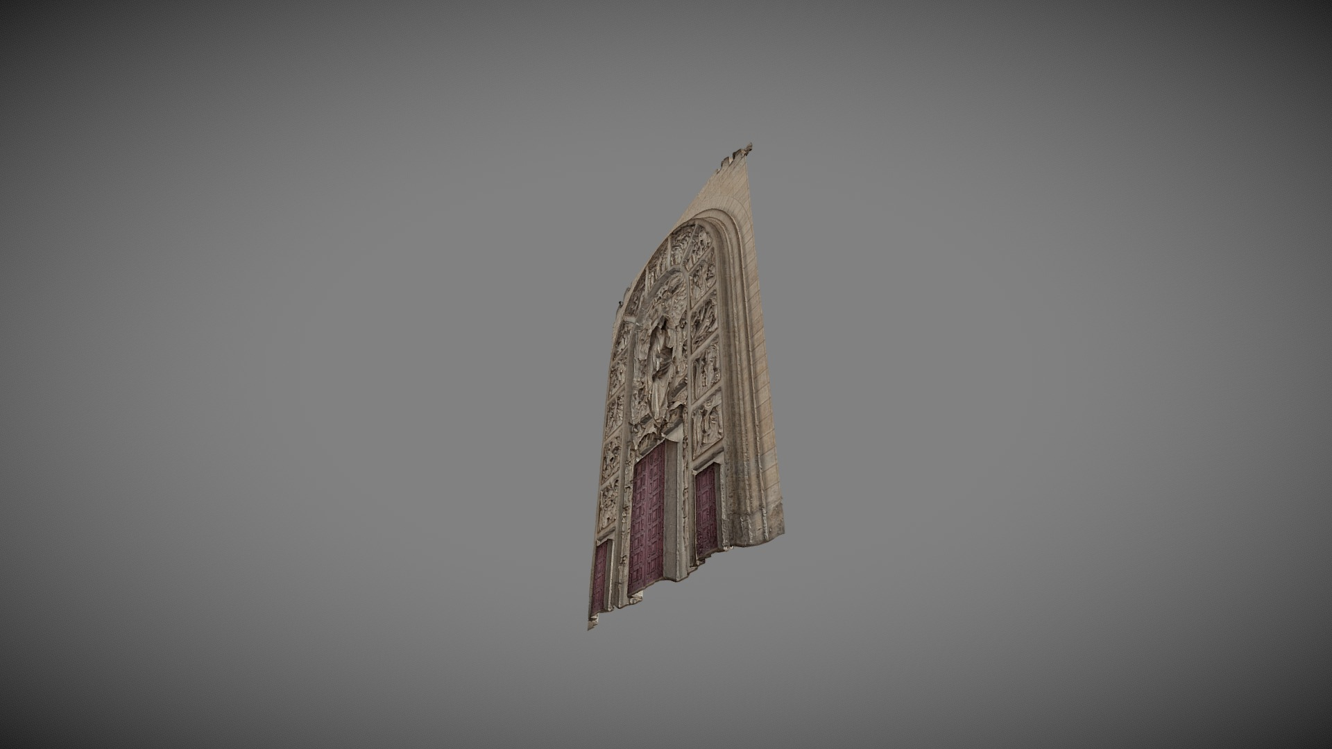 Église du Sacré-C&oeligur de Gentilly 3D Model