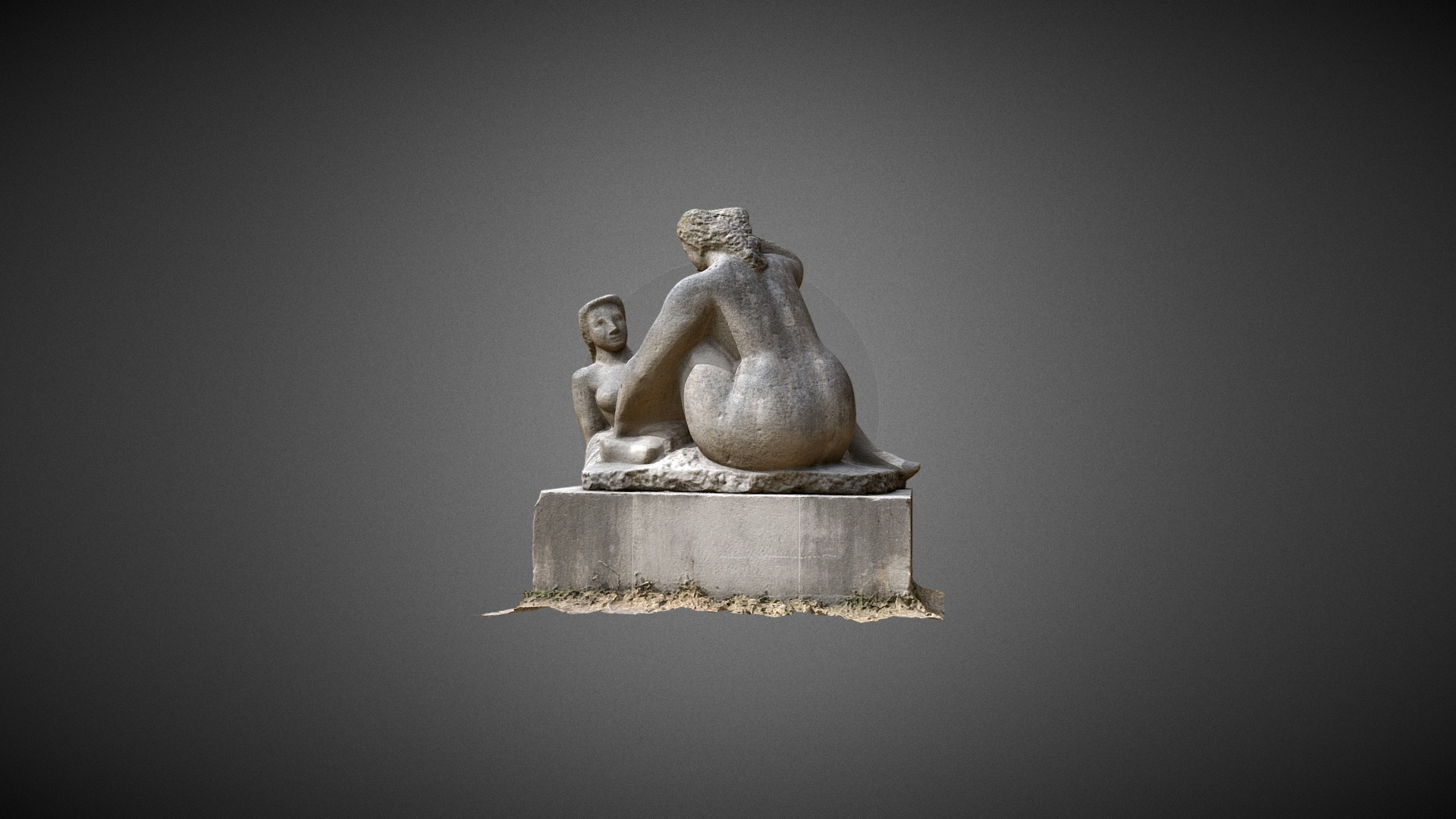 Groupe de Baigneuses Morice Lipsi 1952 3D Model