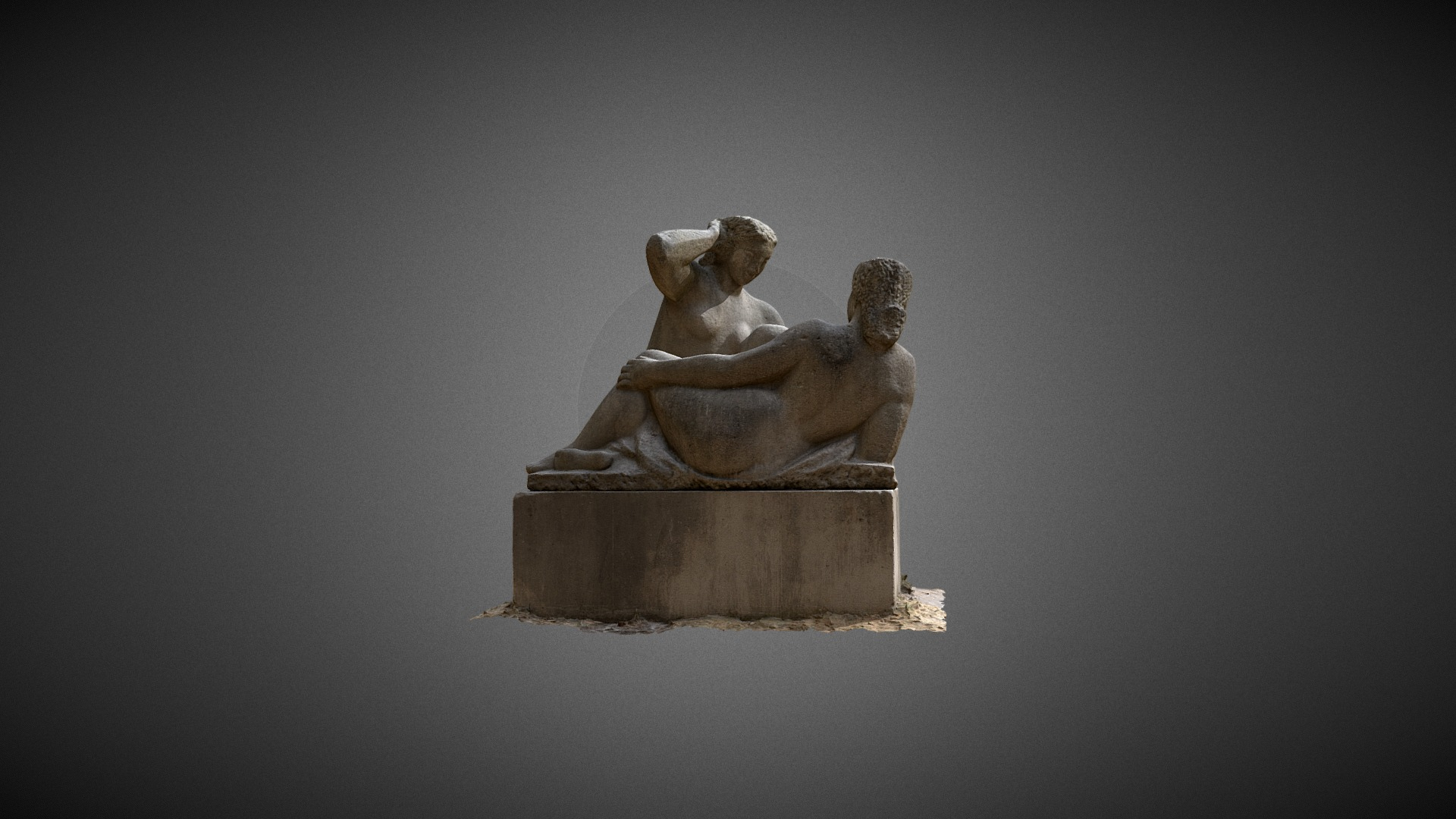Groupe de Baigneuses Morice Lipsi 1952 3D Model