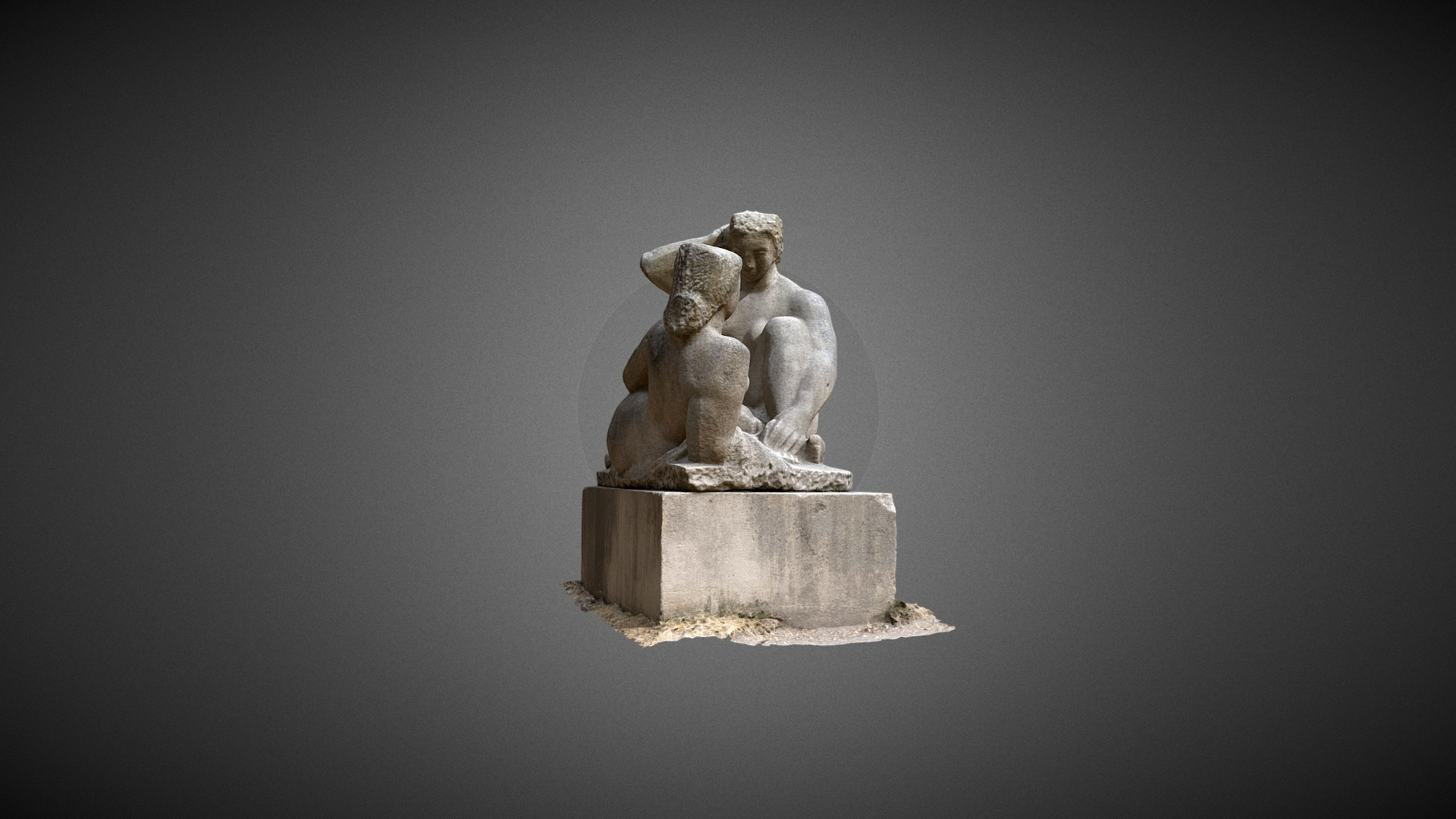Groupe de Baigneuses Morice Lipsi 1952 3D Model