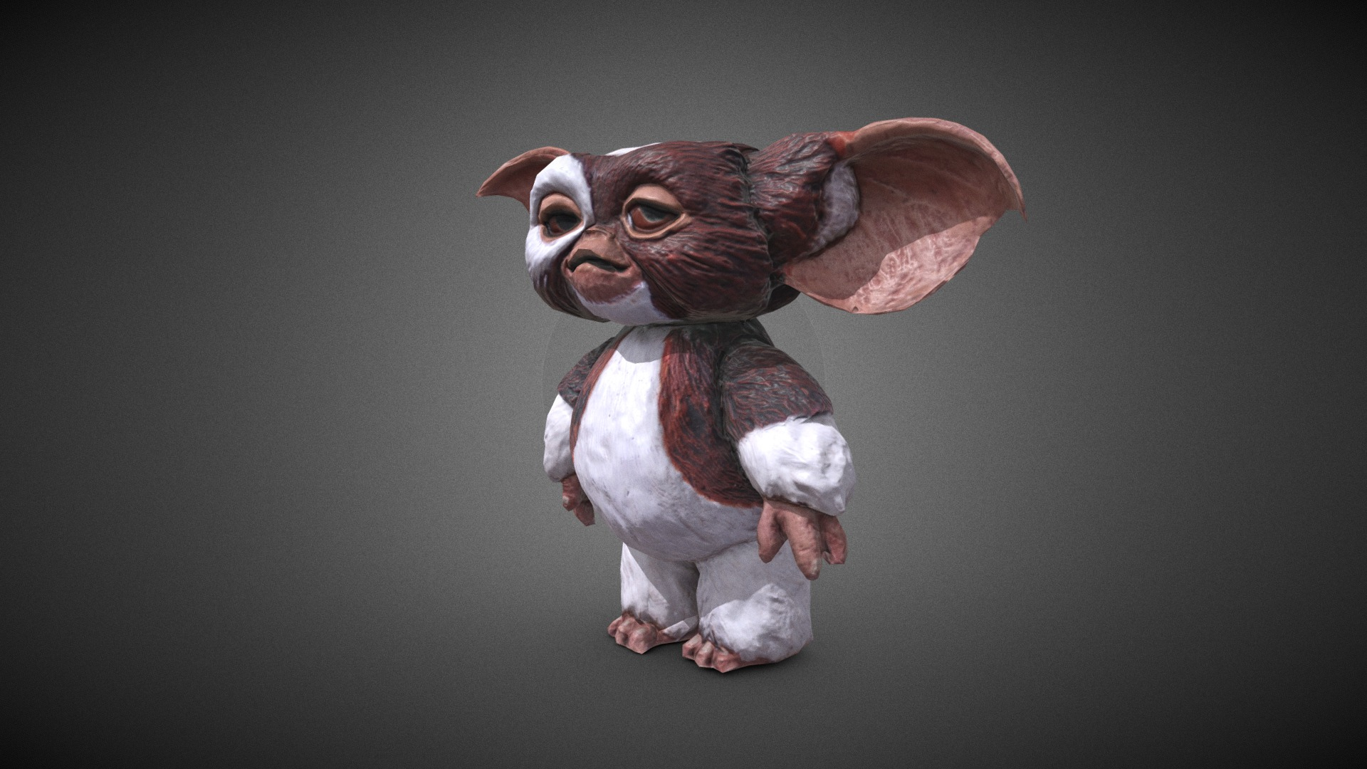 Guizmo Plastic Toy  Gremlins  3D Model