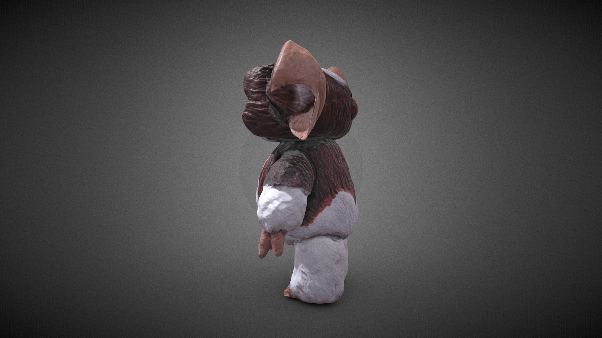 Guizmo Plastic Toy Gremlins 3D Model
