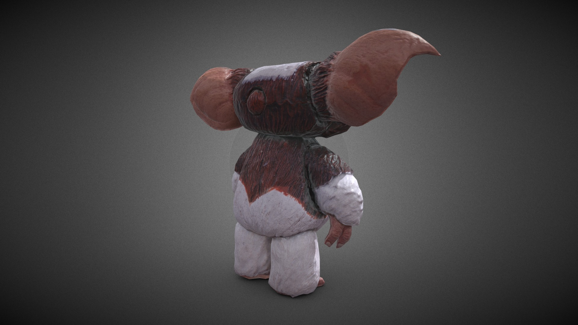 Guizmo Plastic Toy  Gremlins  3D Model