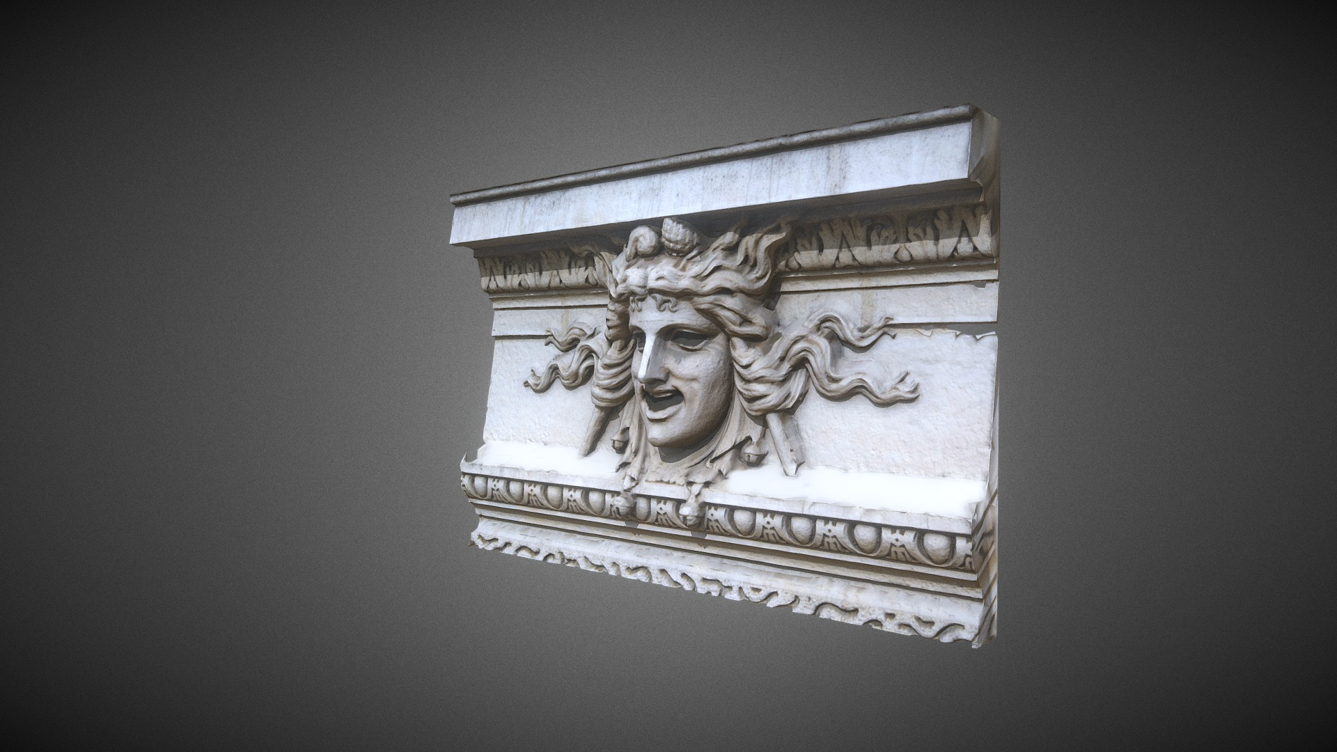 Happy Mask Angers Theater 1871 3D Model