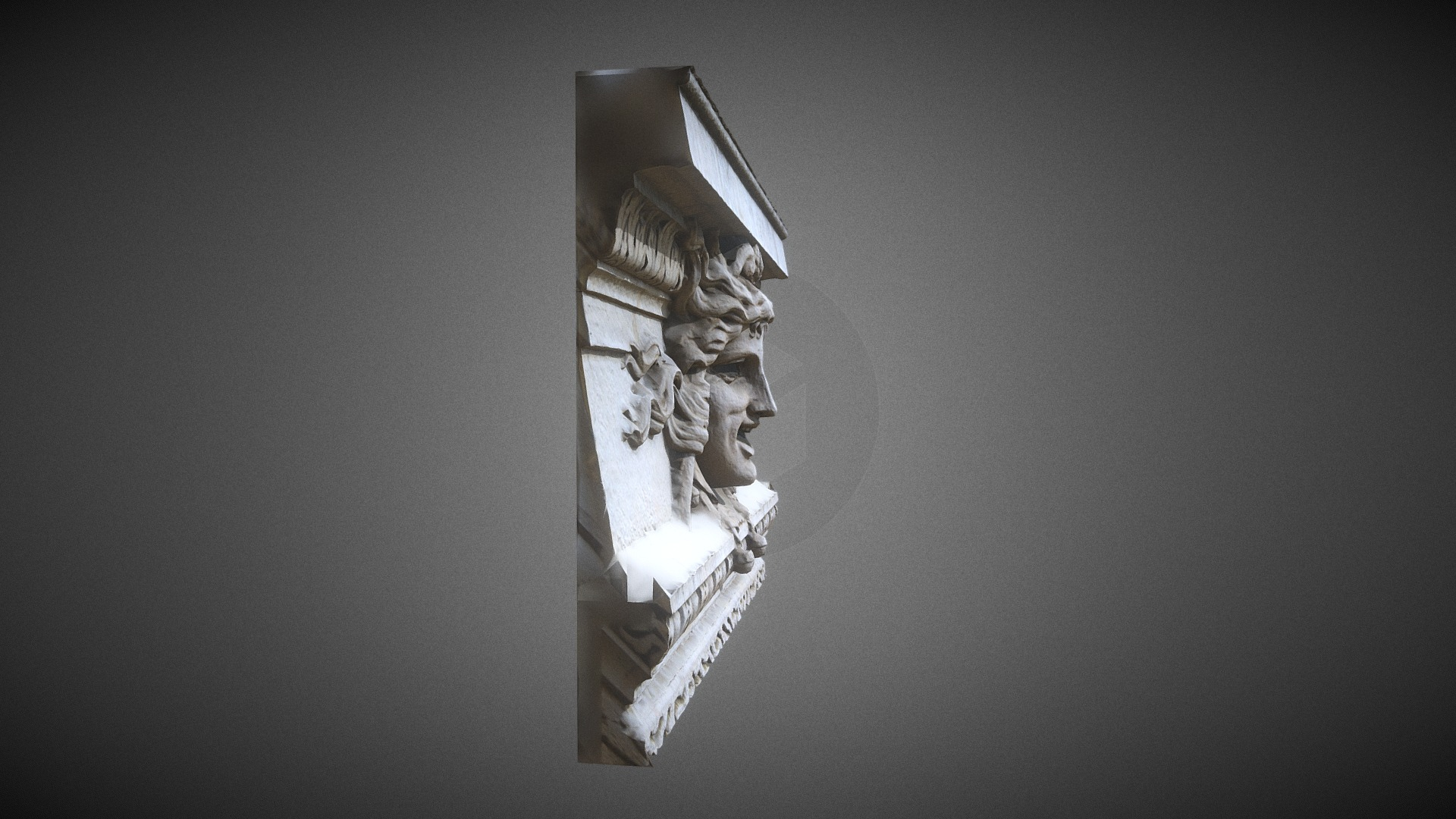 Happy Mask Angers Theater 1871 3D Model