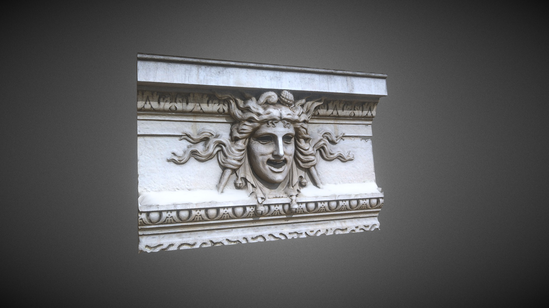 Happy Mask Angers Theater 1871 3D Model