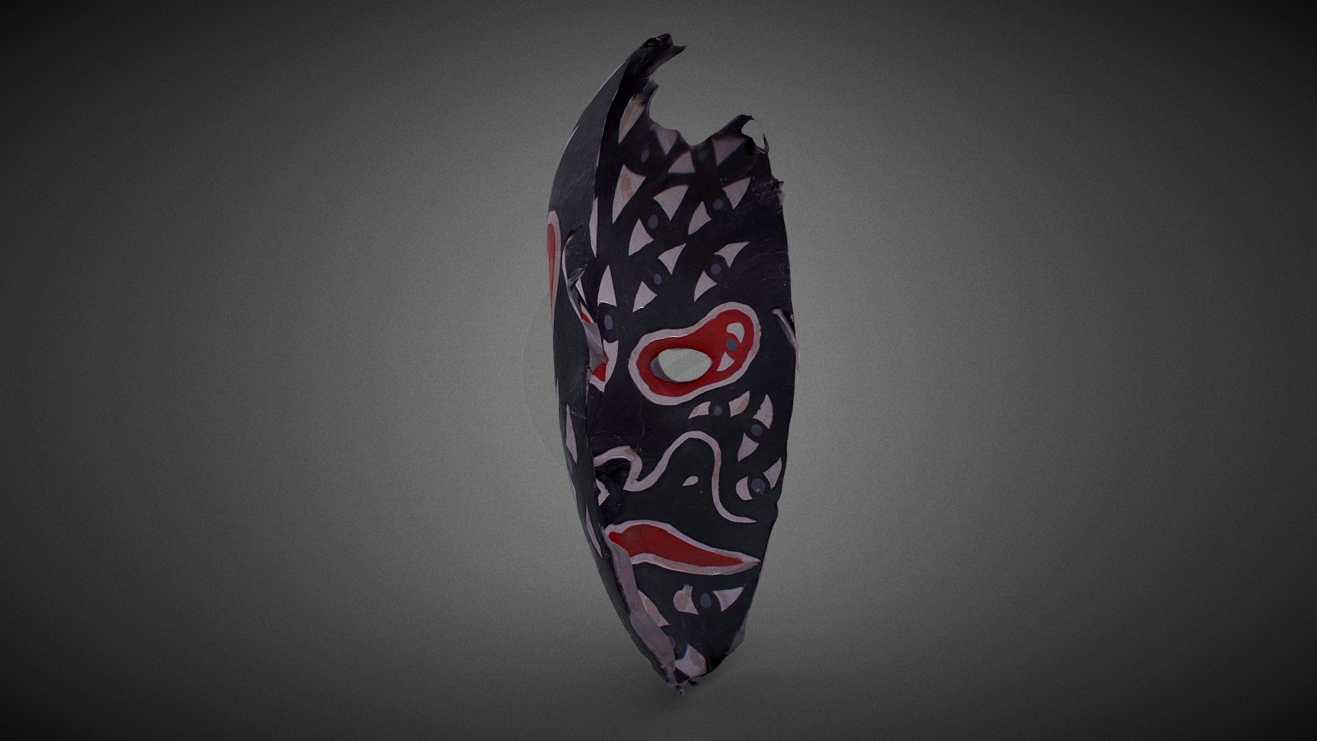 Japanese Mask 3D Model