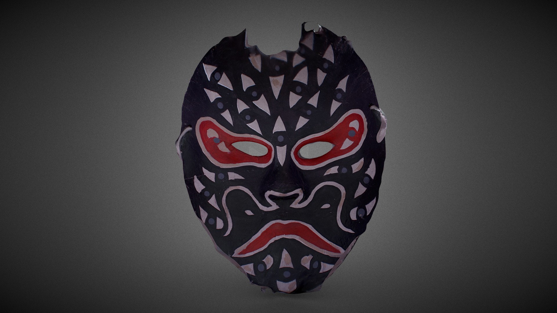 Japanese Mask 3D Model