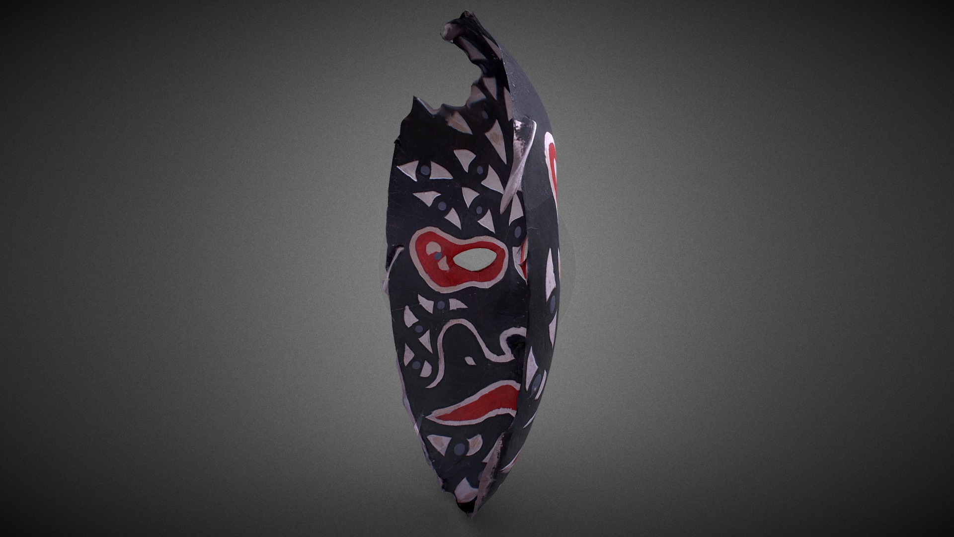 Japanese Mask 3D Model