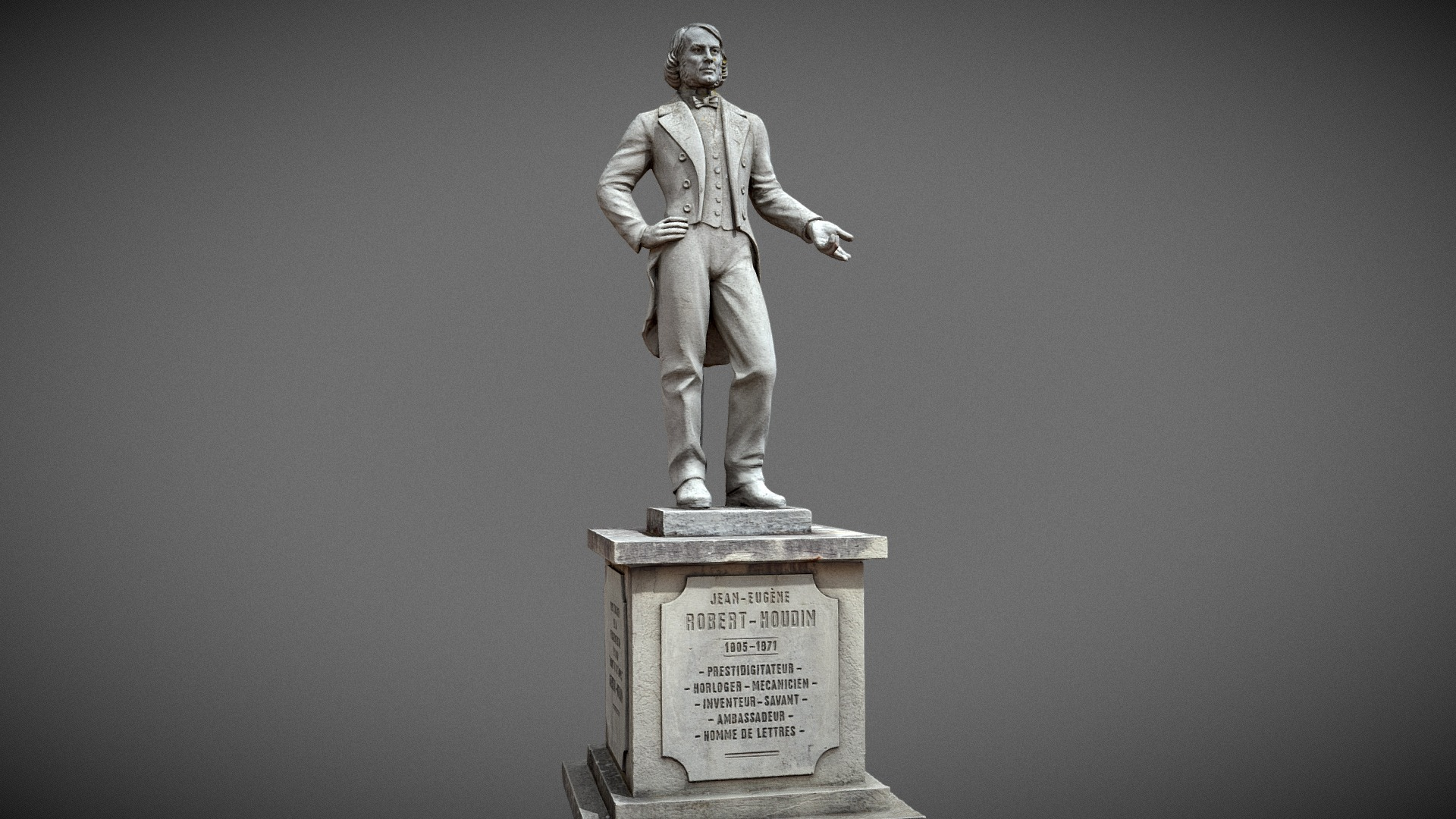 Jean-Eug&egravene Robert-Houdin 1998 3D Model