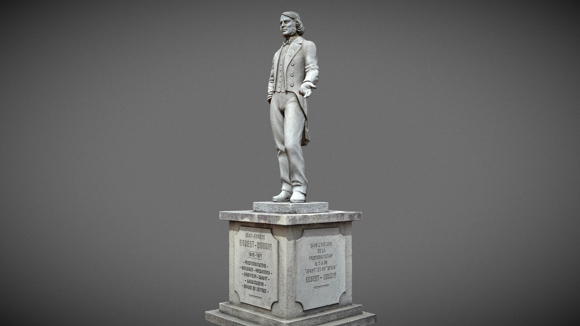 Jean-Eugène Robert-Houdin 1998 3D Model