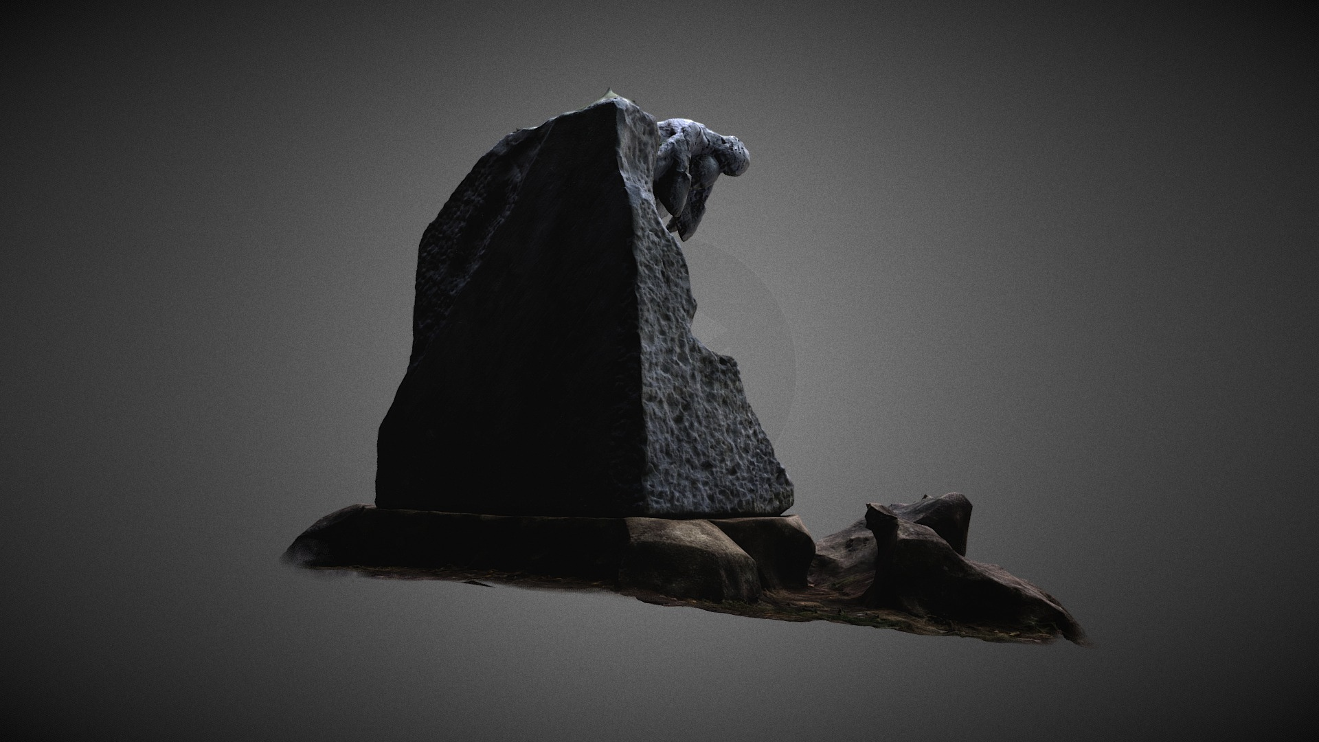 LAccident De Carri&egravere Henri Bouchard 1906 3D Model