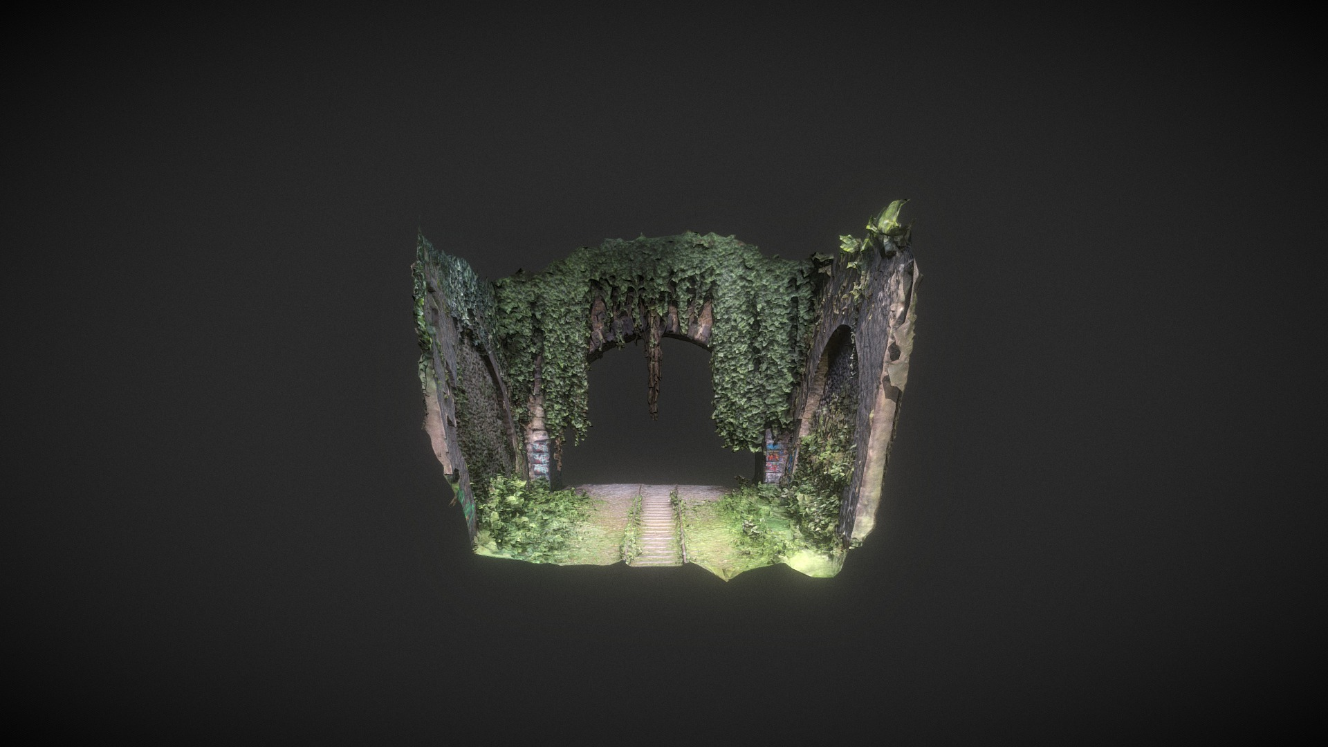La Petite Ceinture Paris 14 1852 3D Model