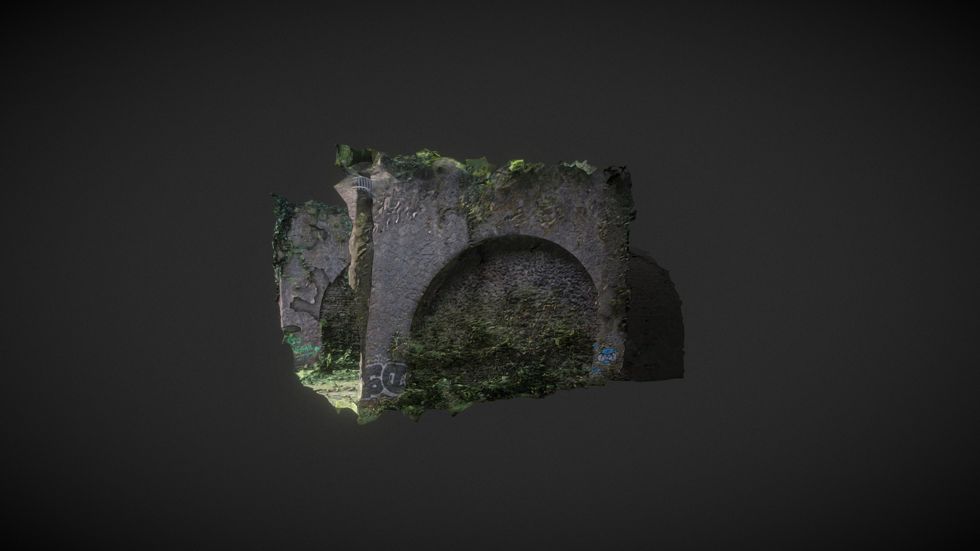 La Petite Ceinture Paris 14 1852 3D Model