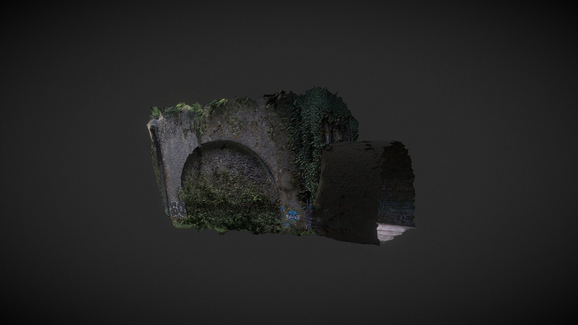 La Petite Ceinture Paris 14 1852 3D Model