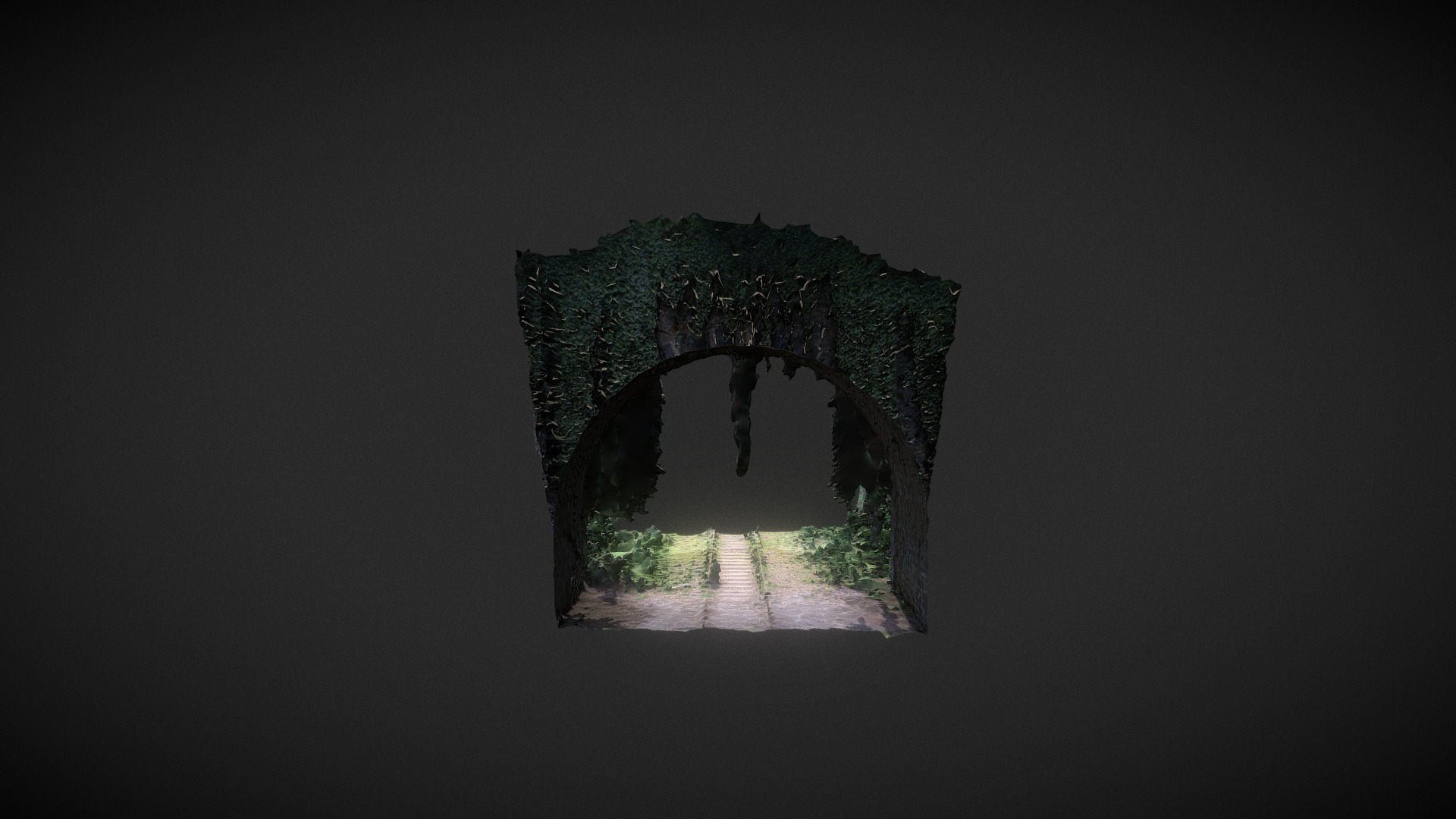 La Petite Ceinture Paris 14 1852 3D Model