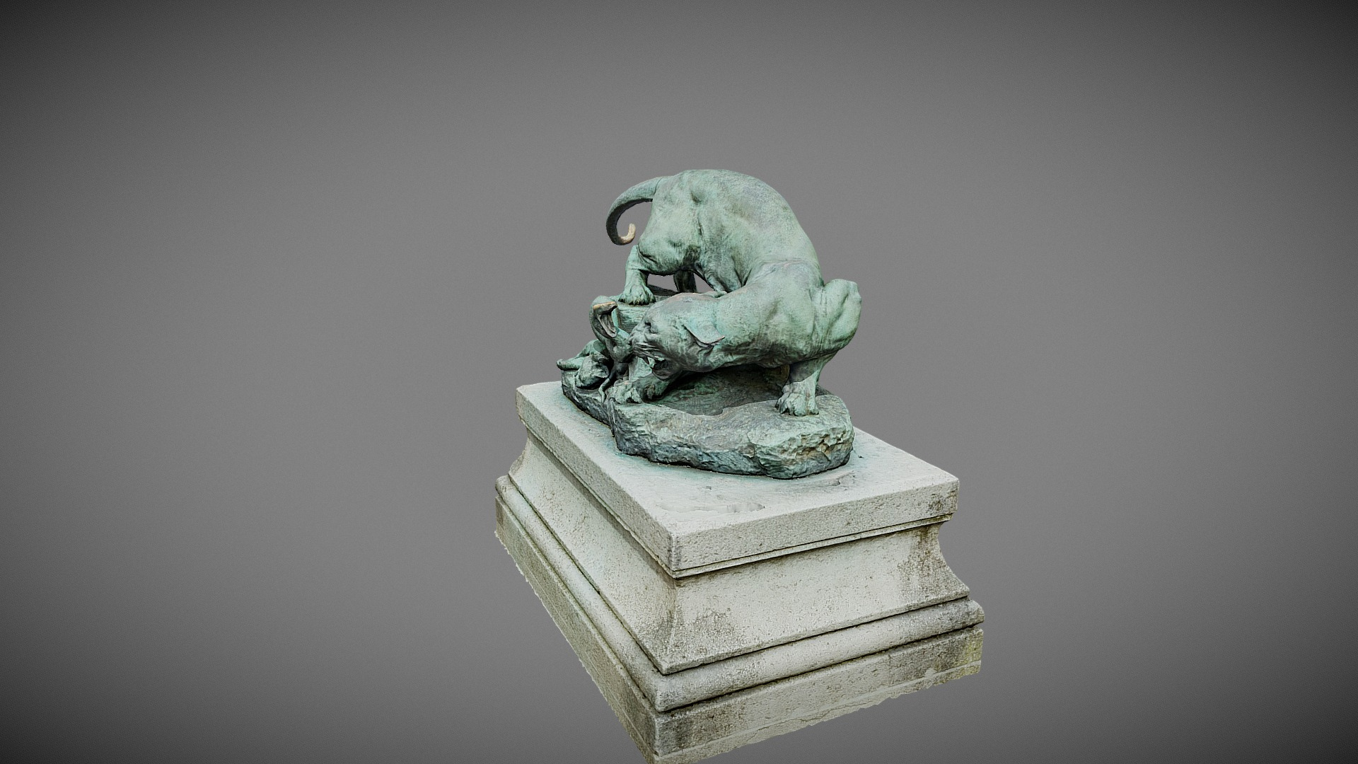 Le Drame Au D&eacutesert Georges Gardet 1887 3D Model
