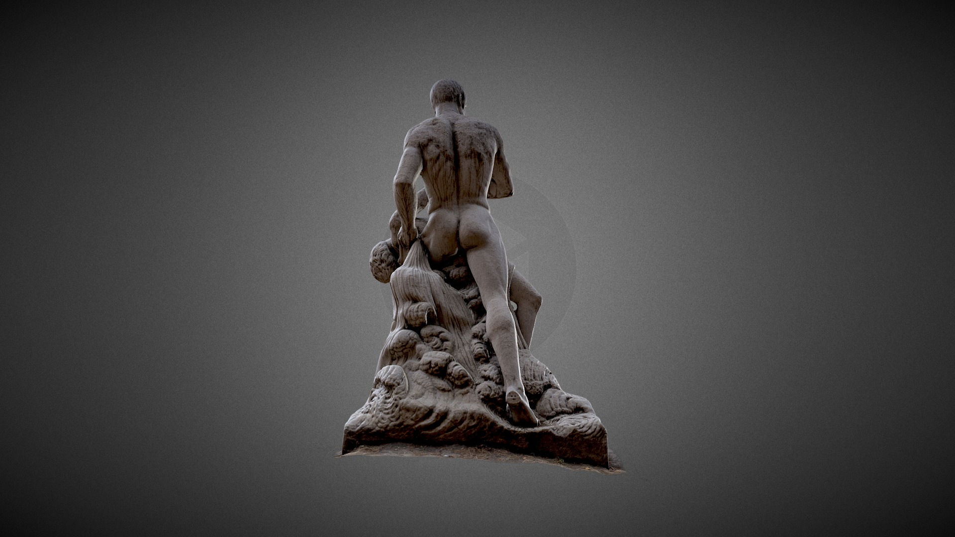 Les Naufrag&eacutes Antoine Etex 1859 3D Model