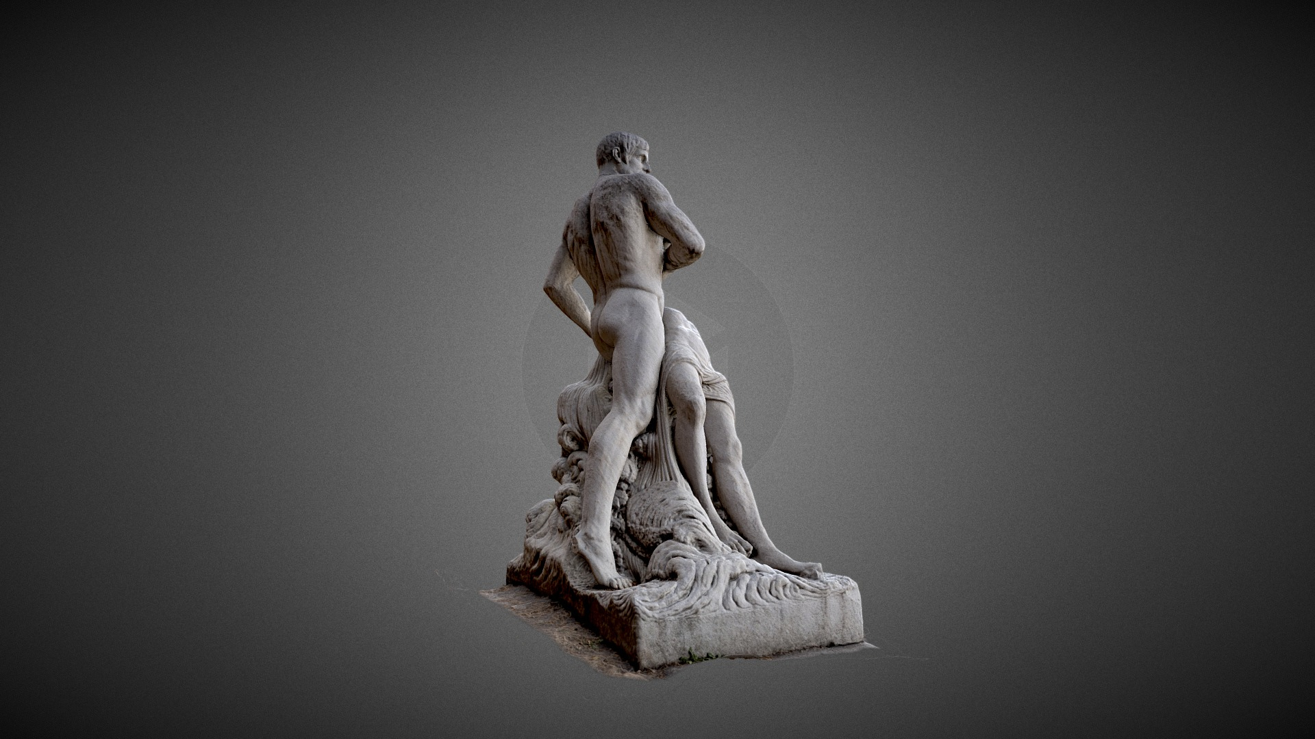 Les Naufragés Antoine Etex 1859 3D Model