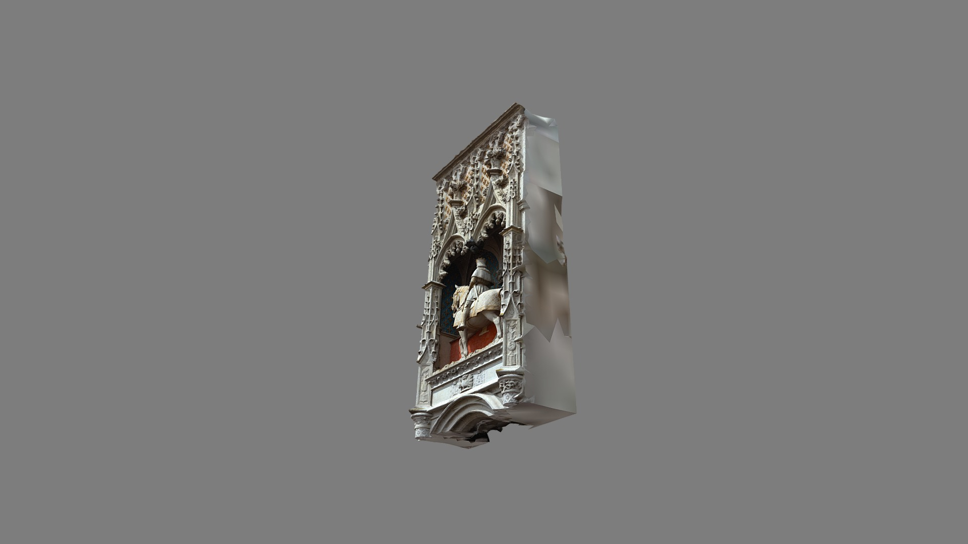 Louis XII by Charles Seurre Blois Castle 1858 3D Model