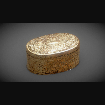 Old Candy Golden Box