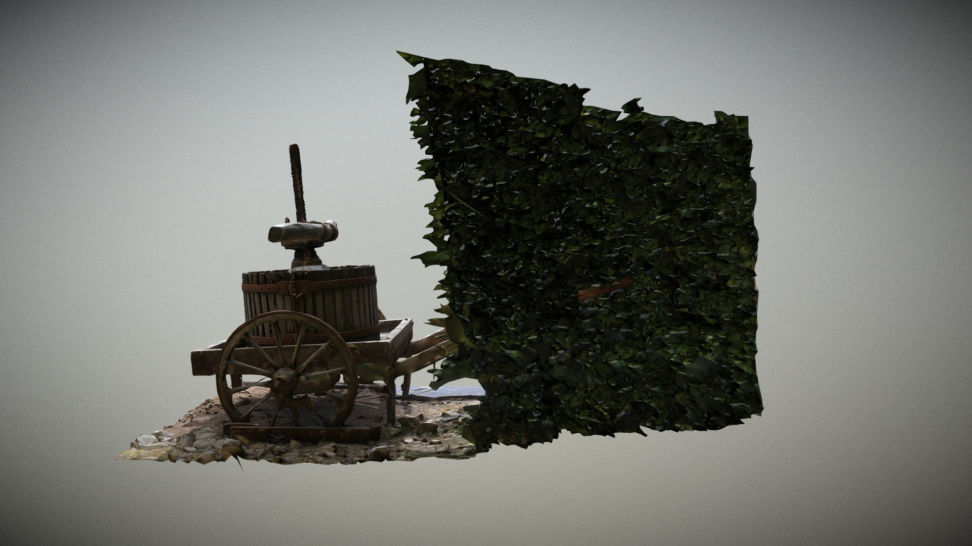 Old Wine Press 3D Model
