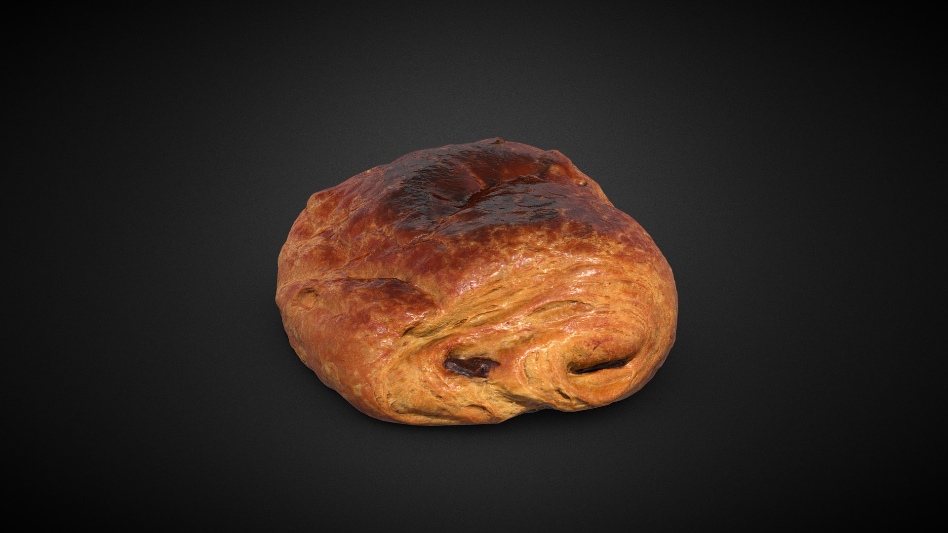 Pain au Chocolat 3D Model