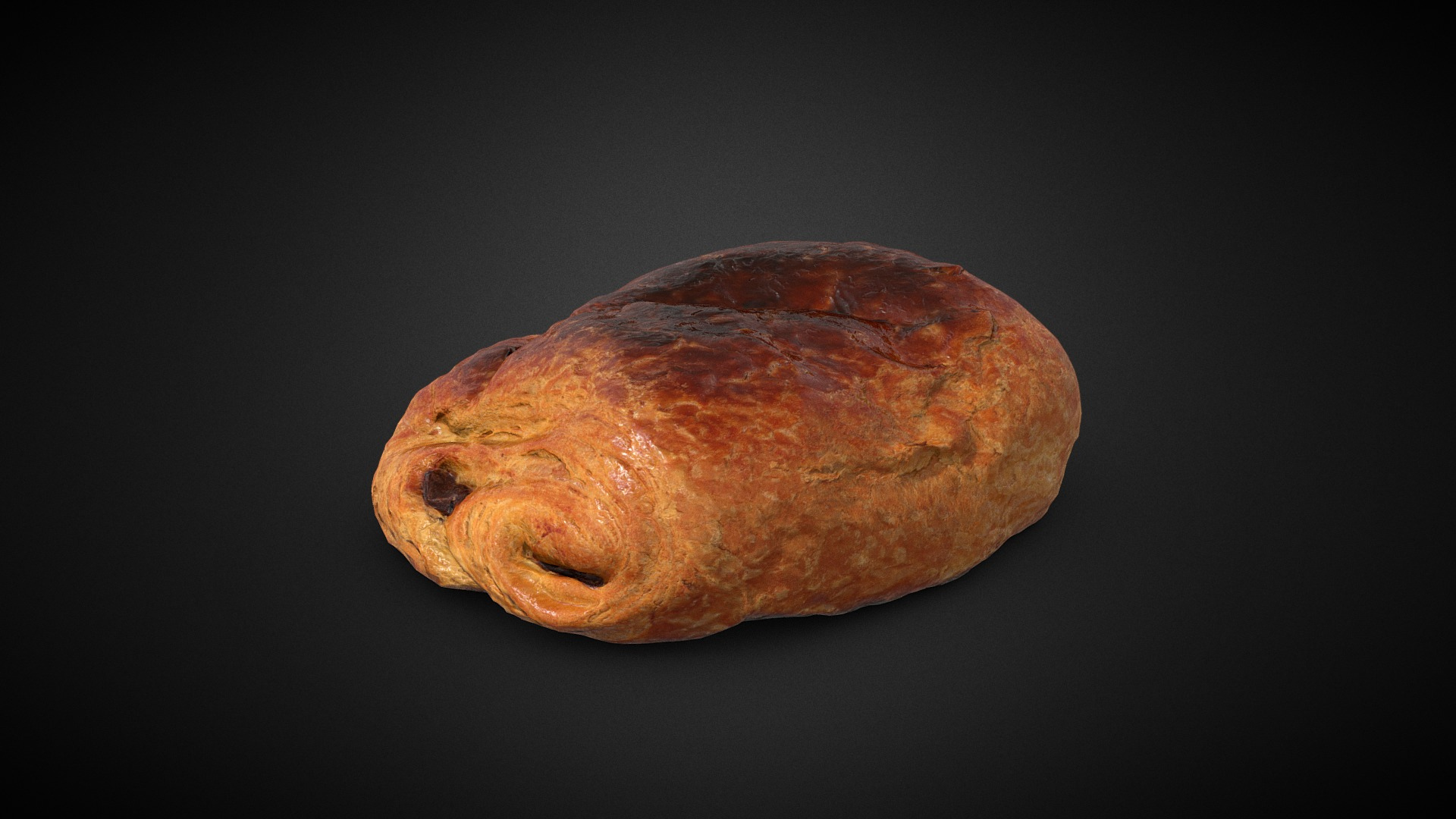 Pain au Chocolat 3D Model