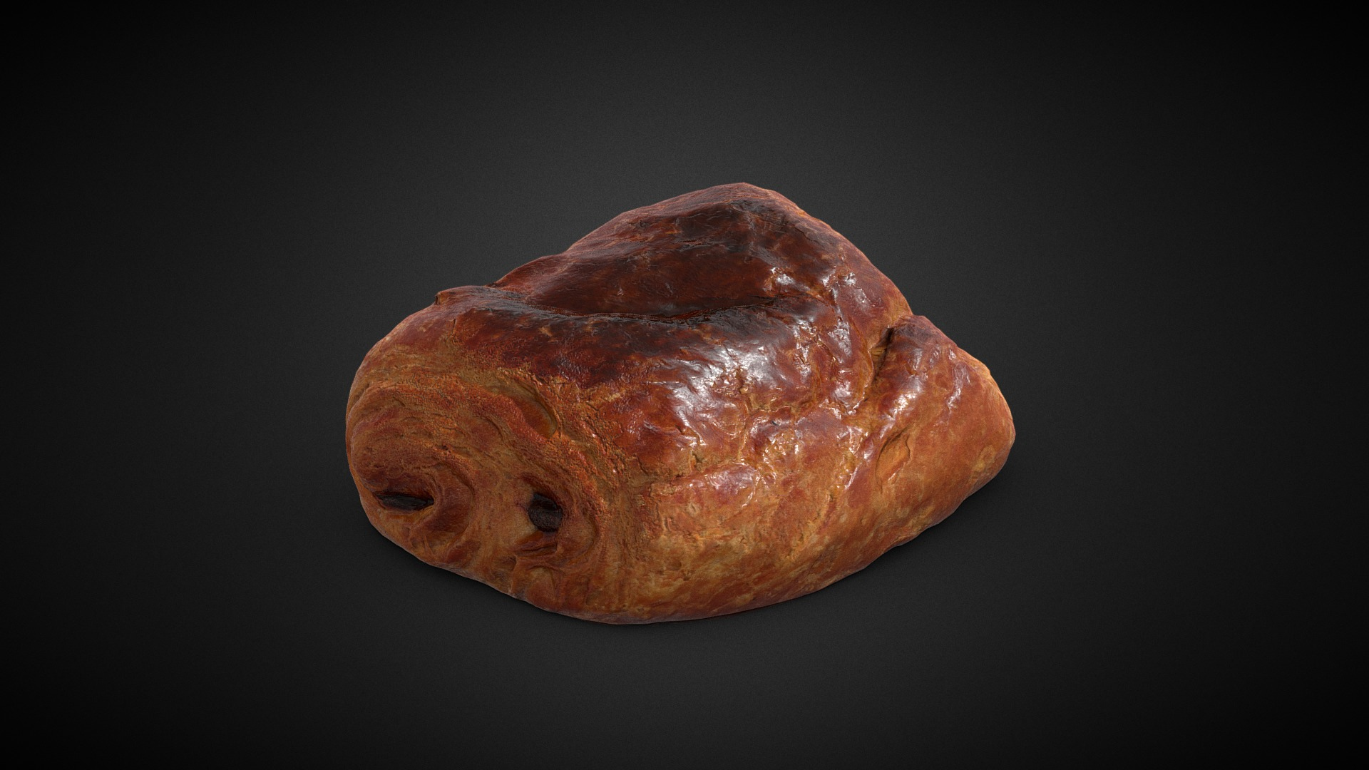 Pain au Chocolat 3D Model